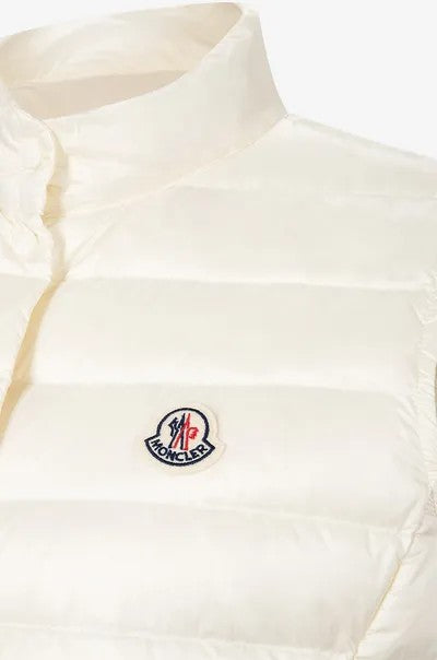 Moncler Liane Down Vest With Stand-Up Collar