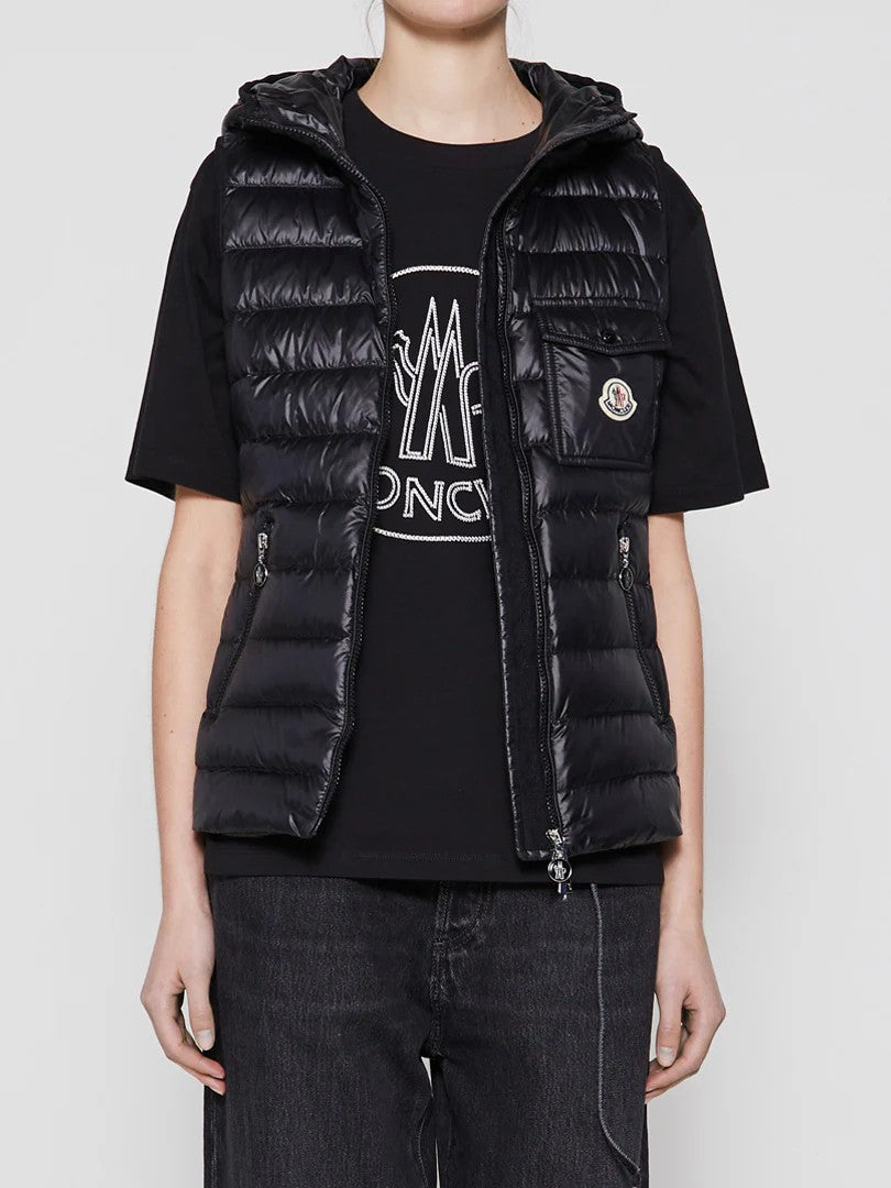 Moncler Glygos Vest In Black