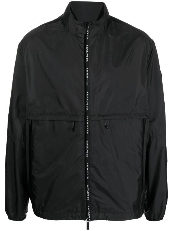 Moncler Sabik Logo-Trim Rain Jacket