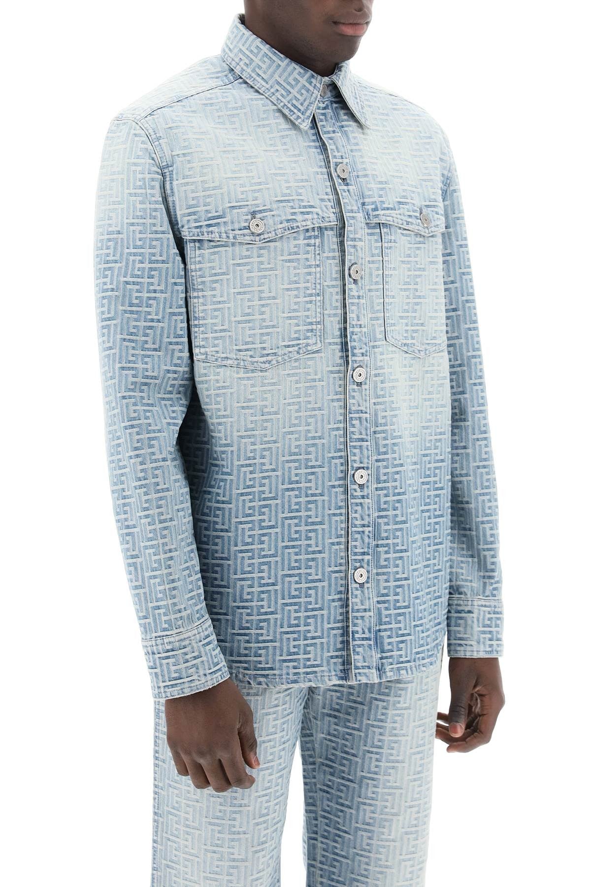 Monogram Denim Overshirt