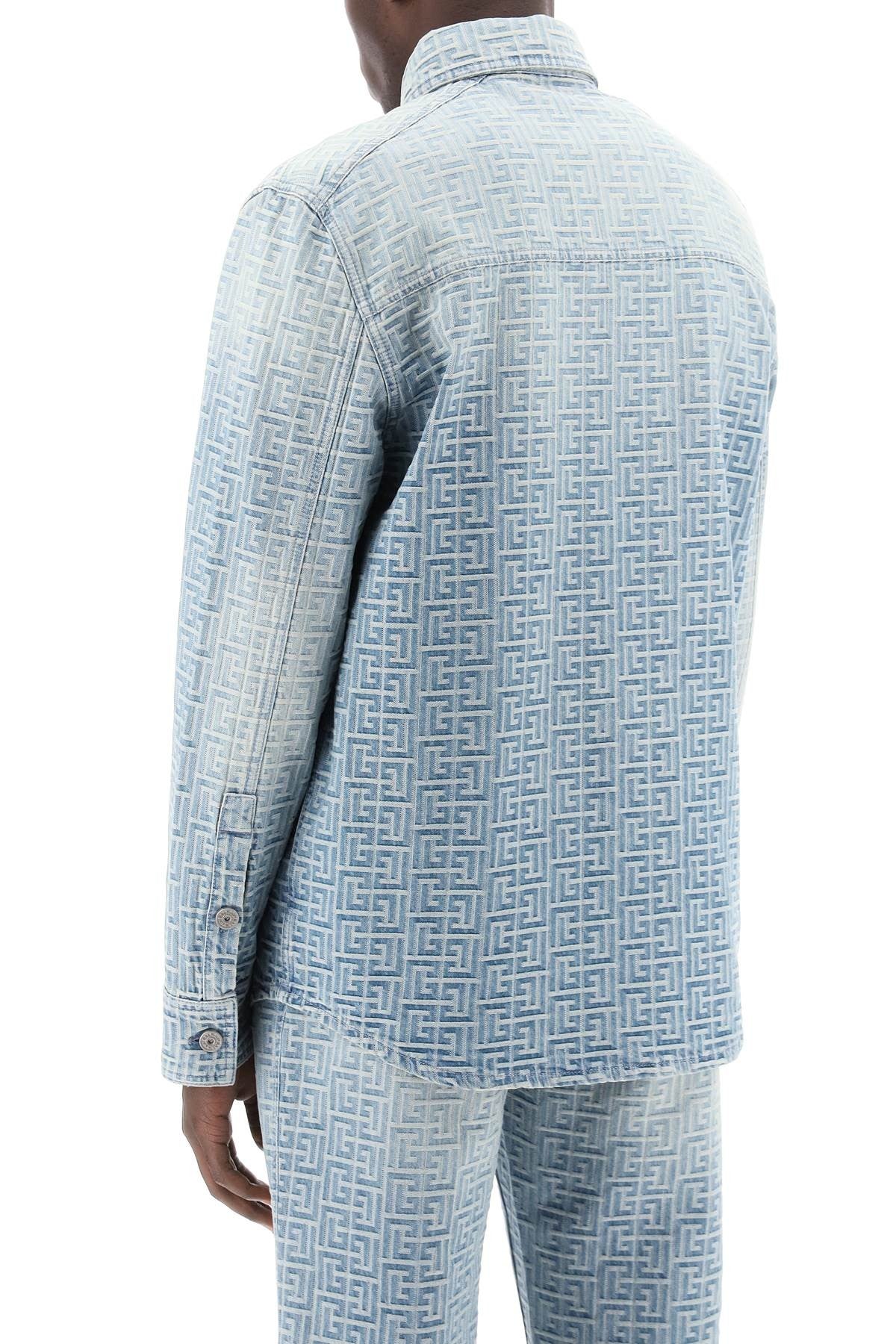 Monogram Denim Overshirt