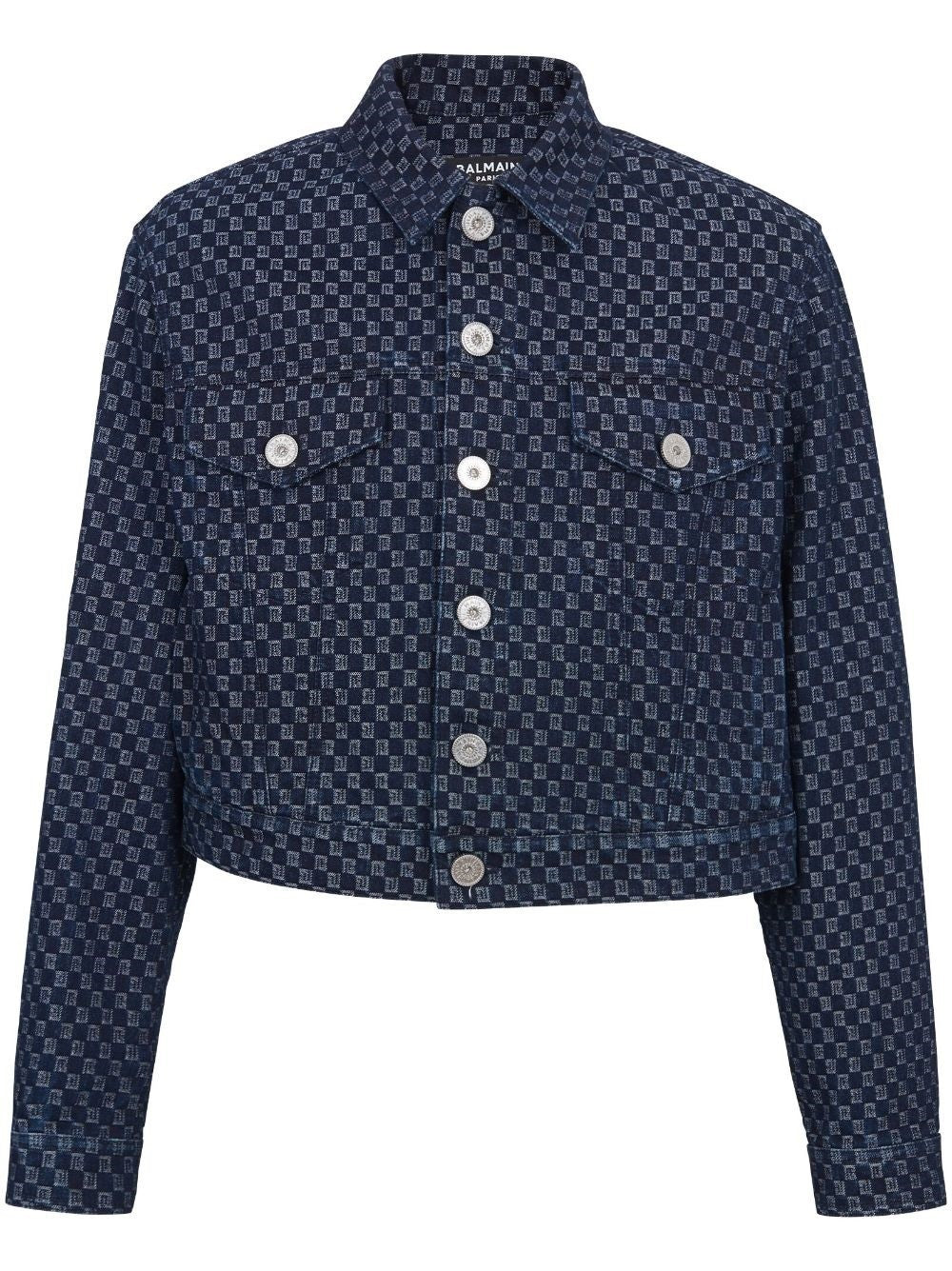 Monogram Jacquard Boxy Jacket