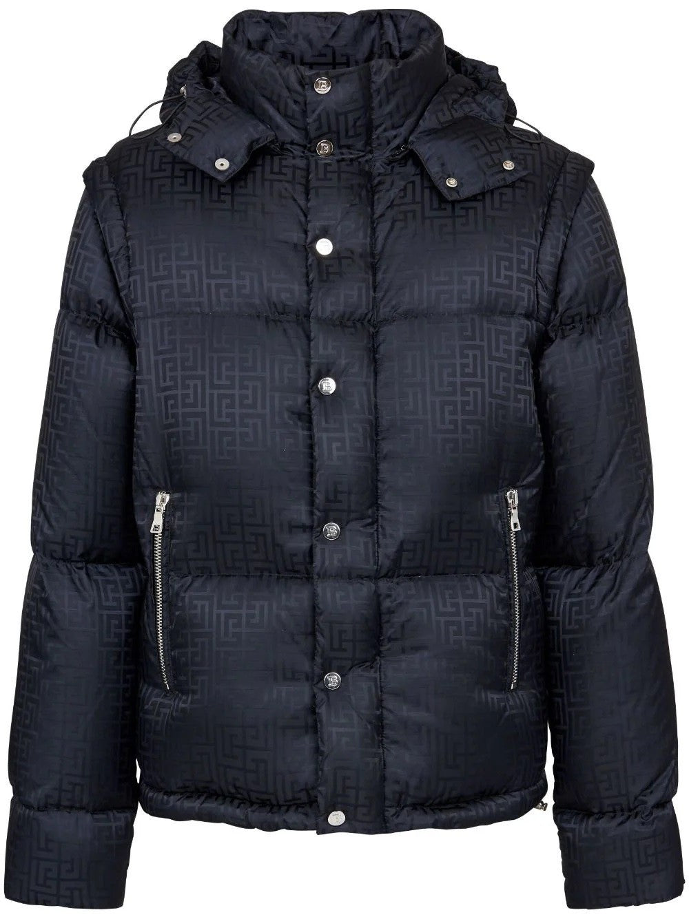 Monogram Jacquard Down Jacket