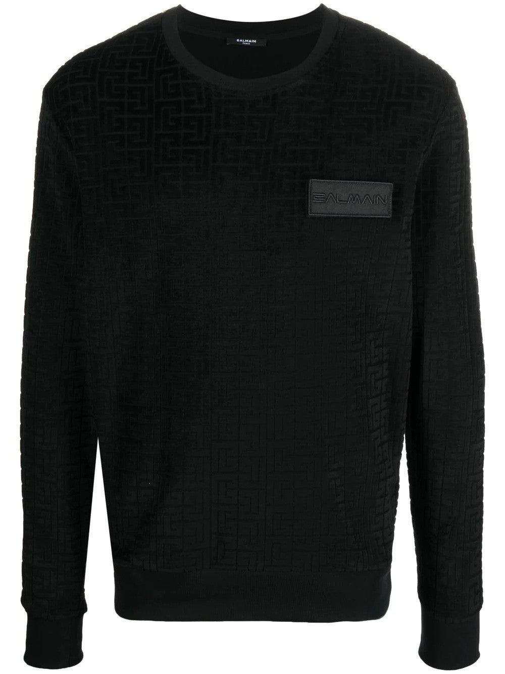 Monogram Velvet Sweatshirt