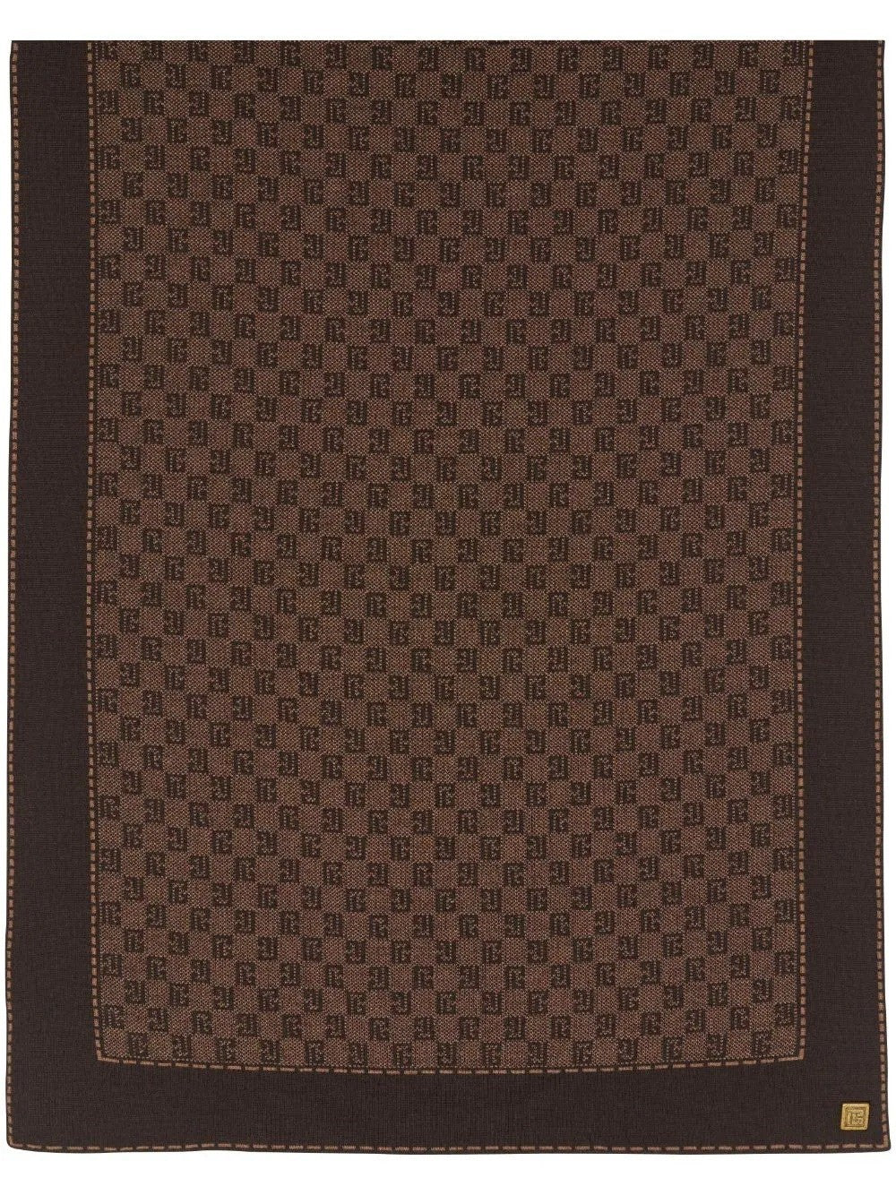 Monogram Wool Scarf