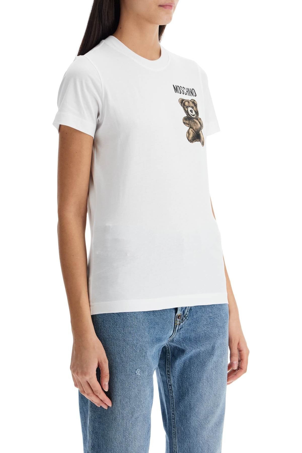 moschino teddy bear print t