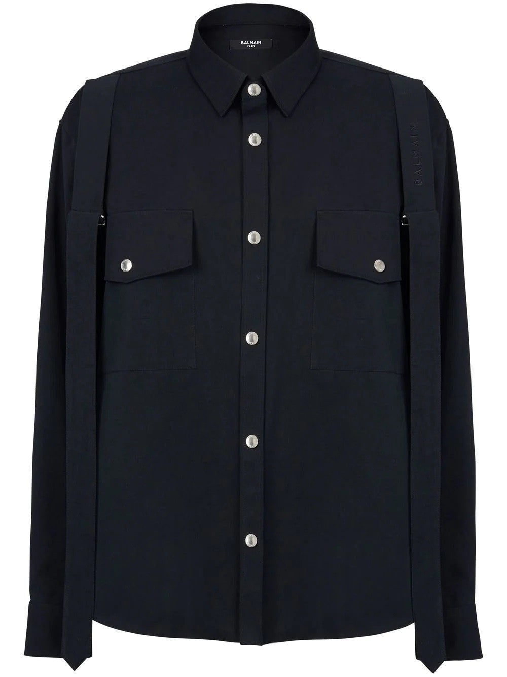 Multi-Strap Cotton Shirt