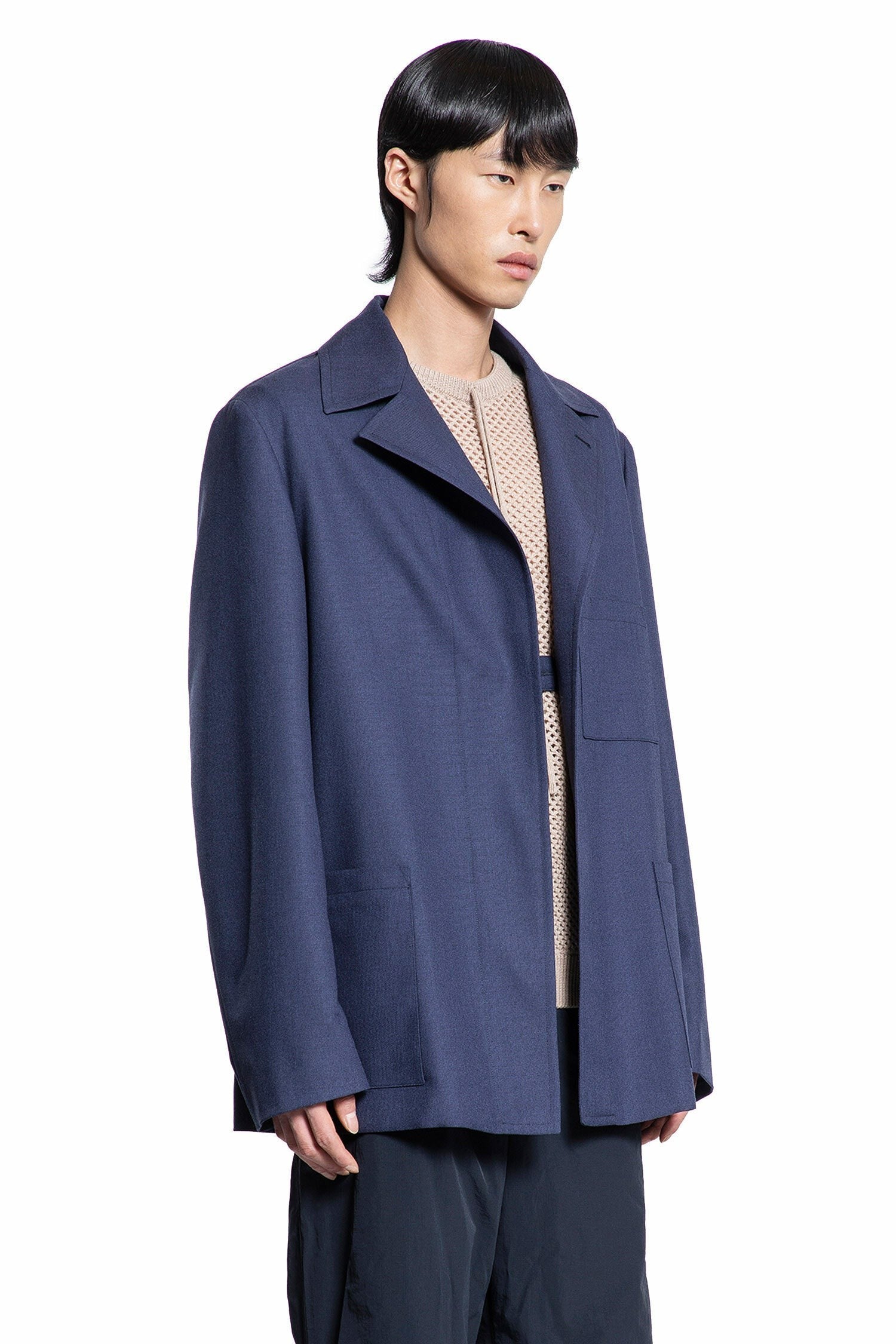 Natural-Dyed Wool Jacket