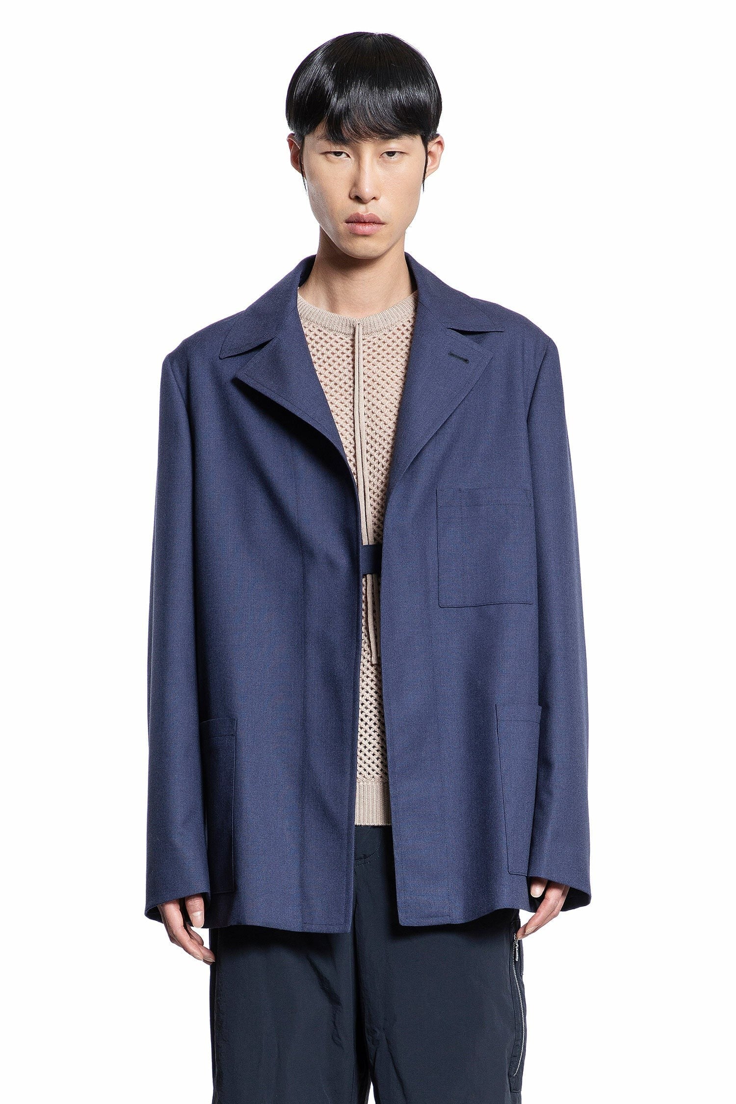 Natural-Dyed Wool Jacket