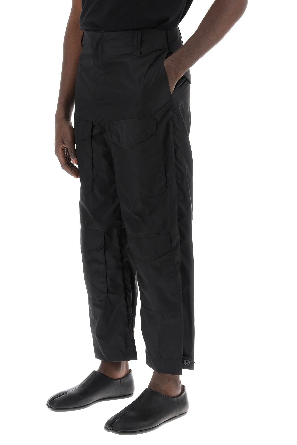 nylon cargo pants for men