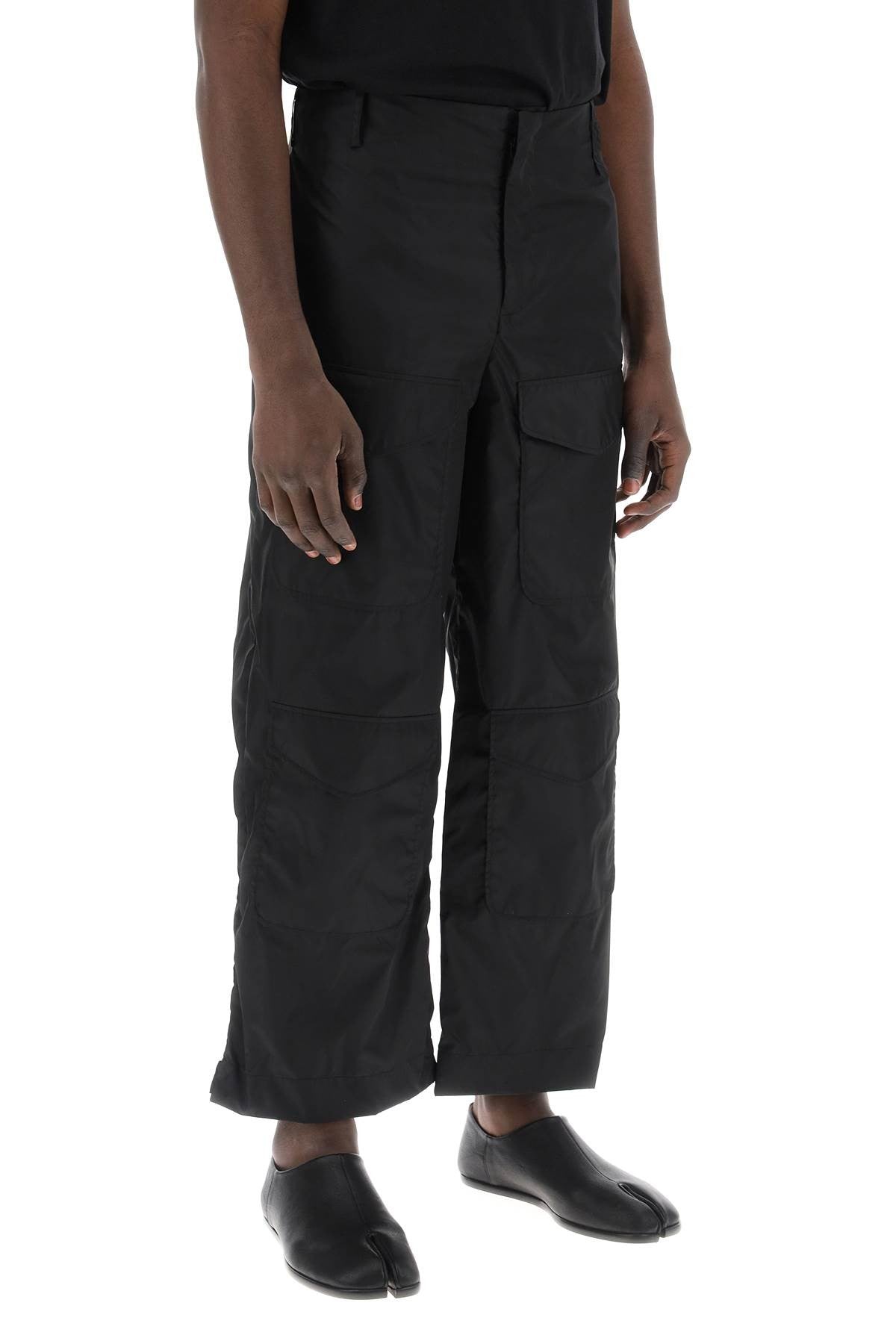 nylon cargo pants for men