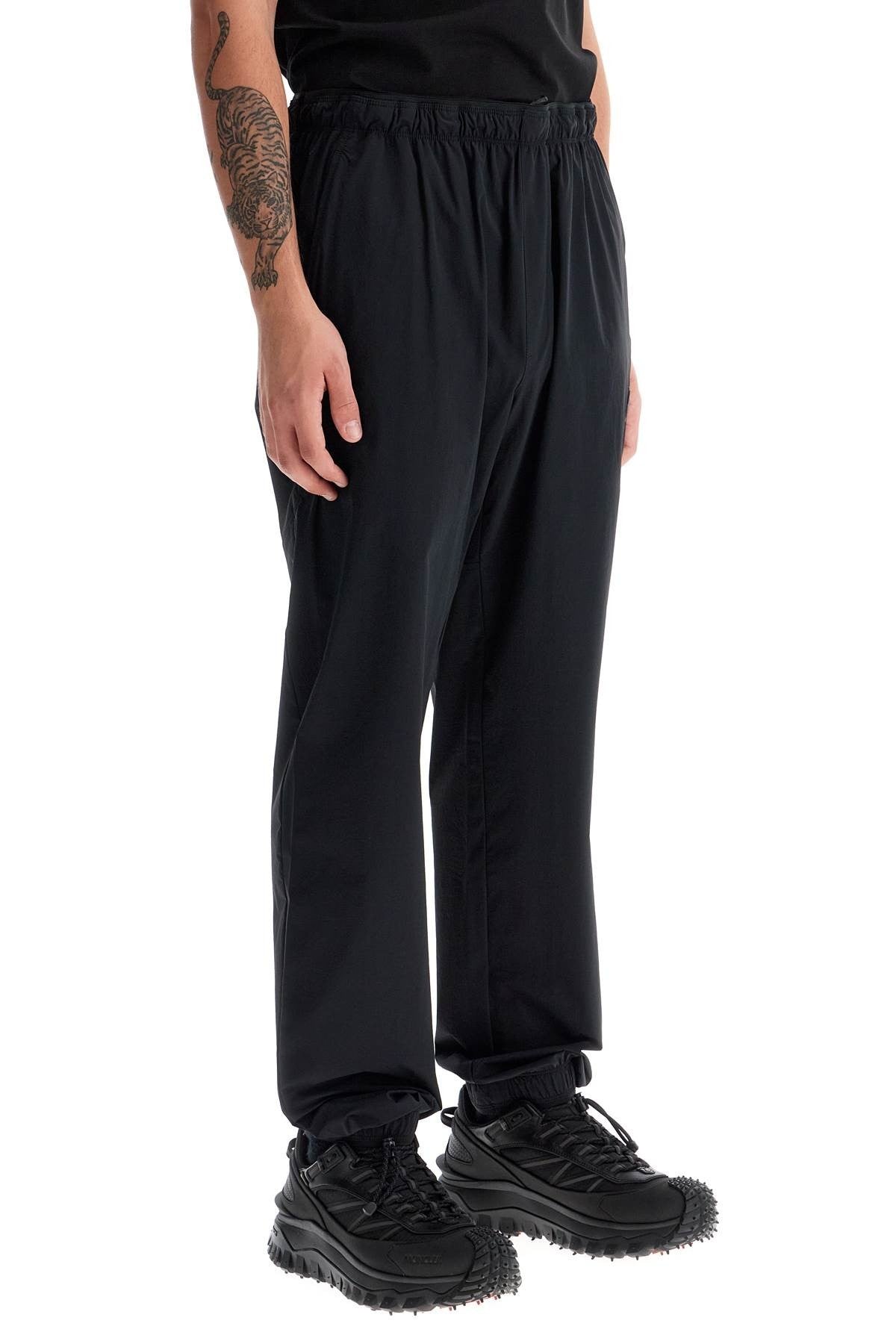 nylon stretch joggers for