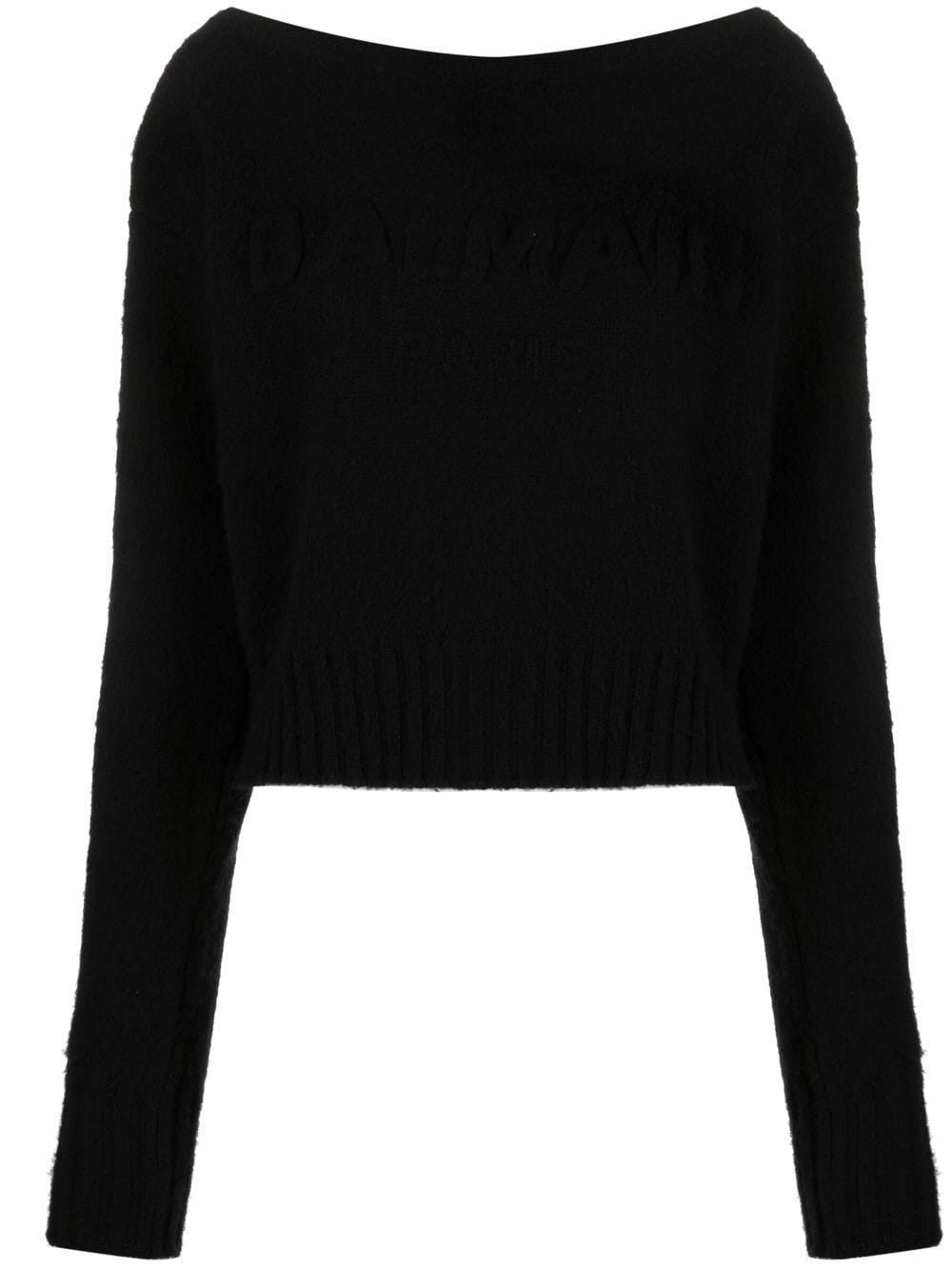 Off Shoulder Brush Sweater