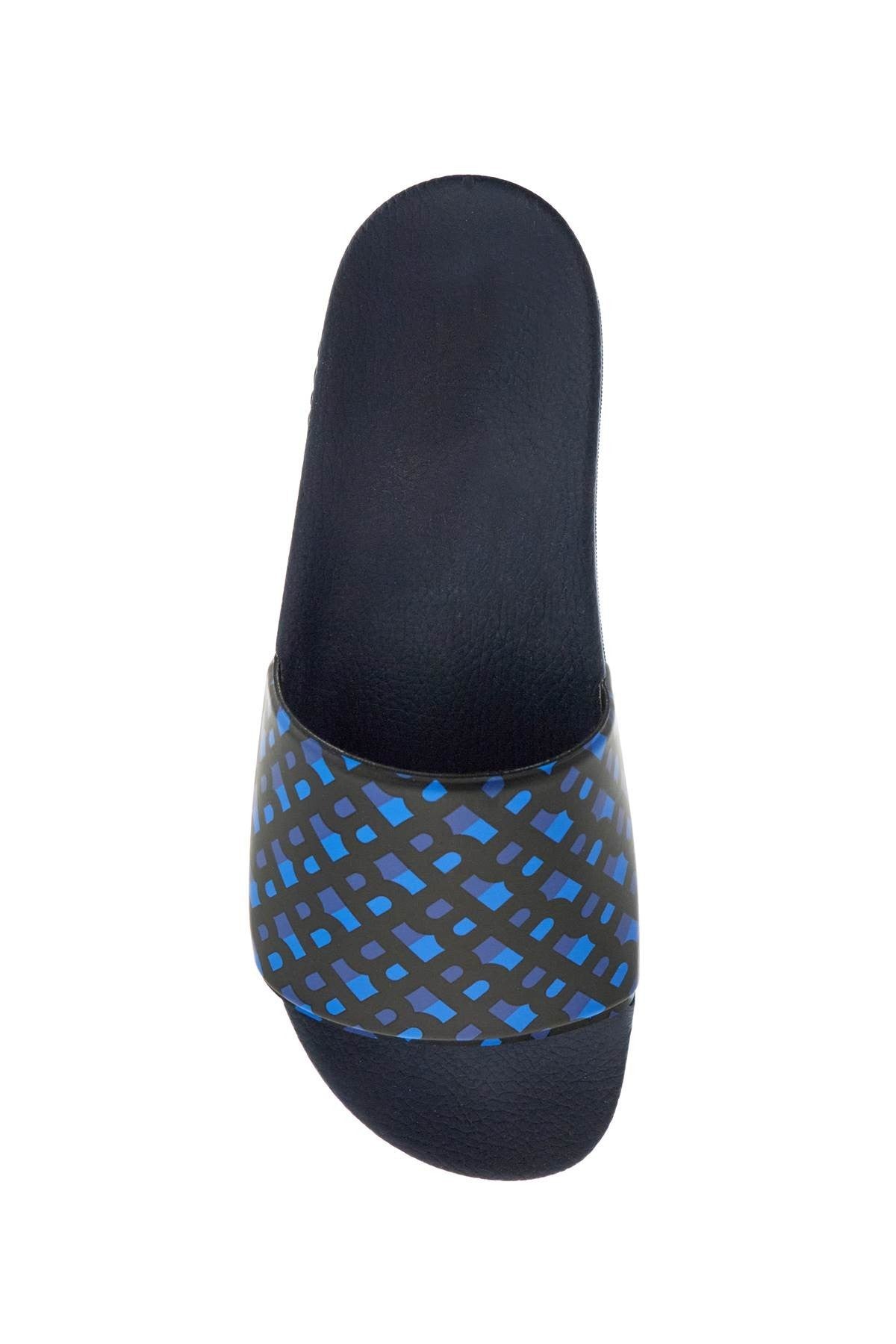 open geometric blue slippers bay_slid_mn