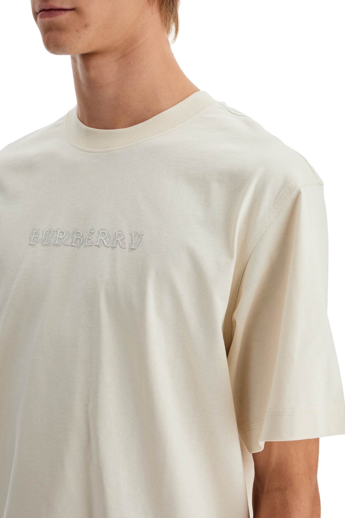 paisley logo print t