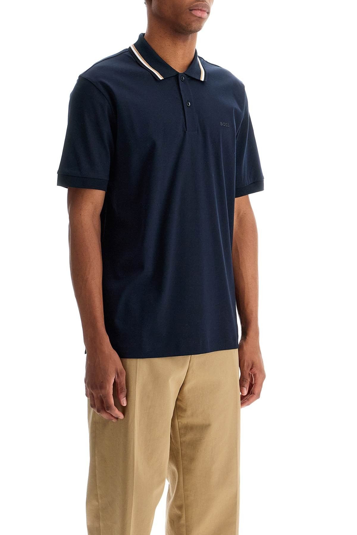penrose polo shirt in mercerized cotton