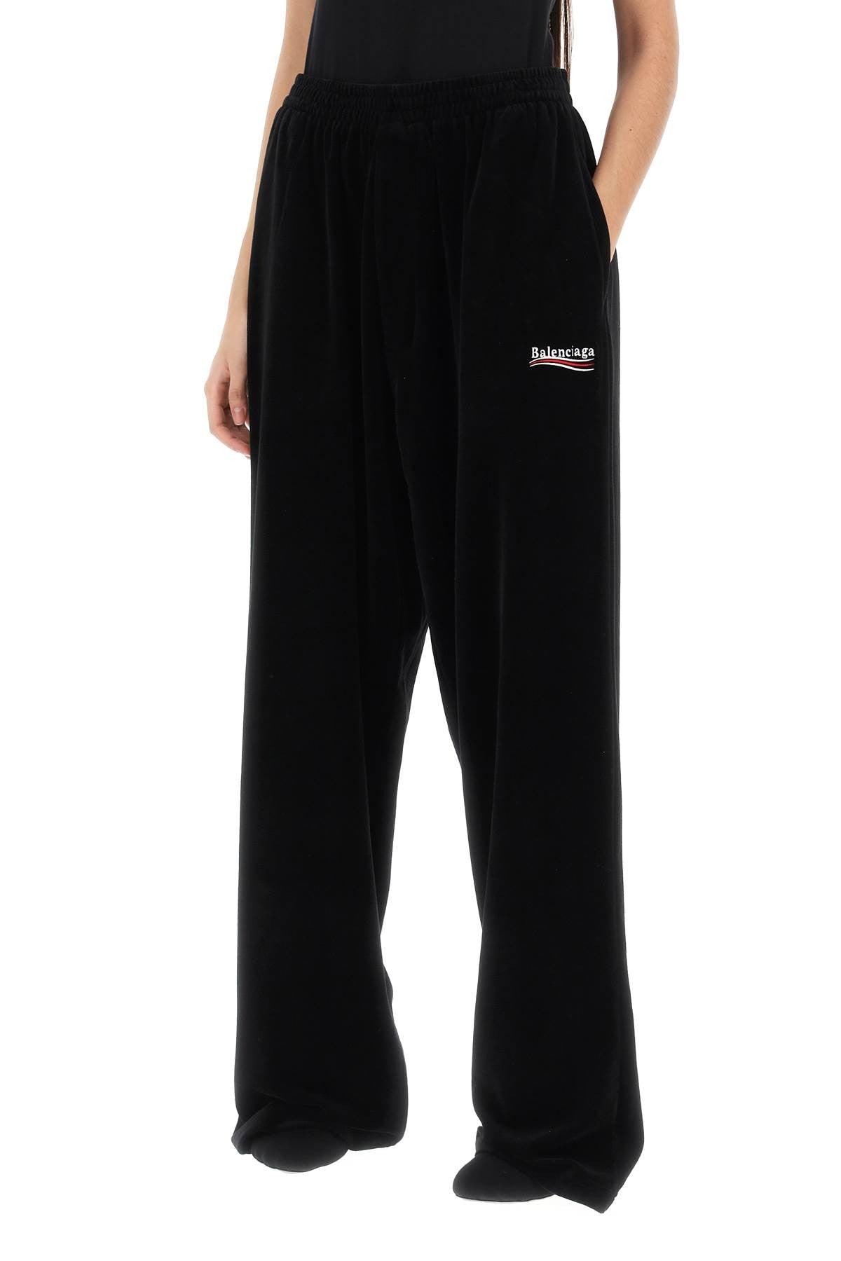 political campaign chenille joggers