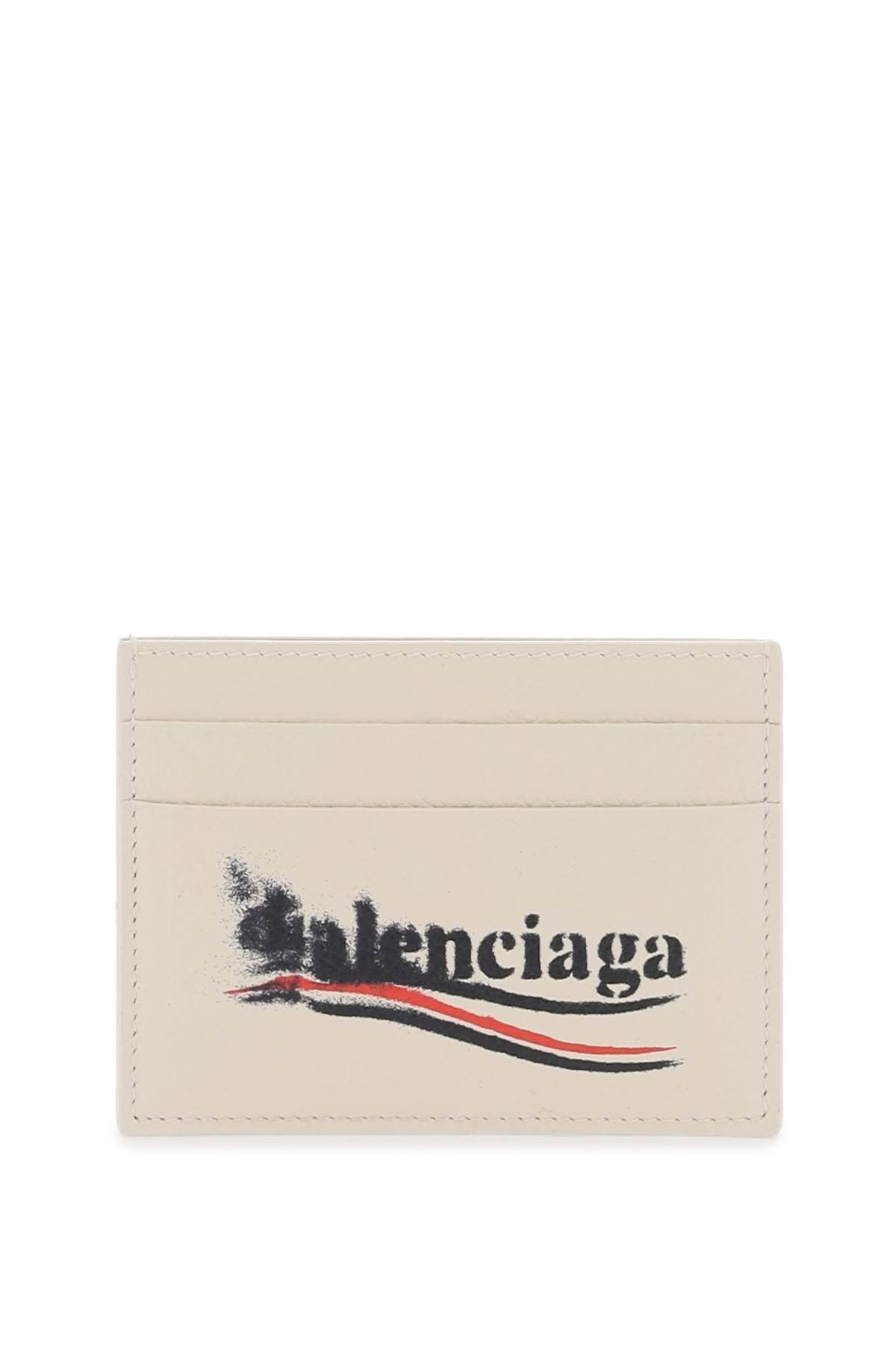 "political stencil cash card holder with