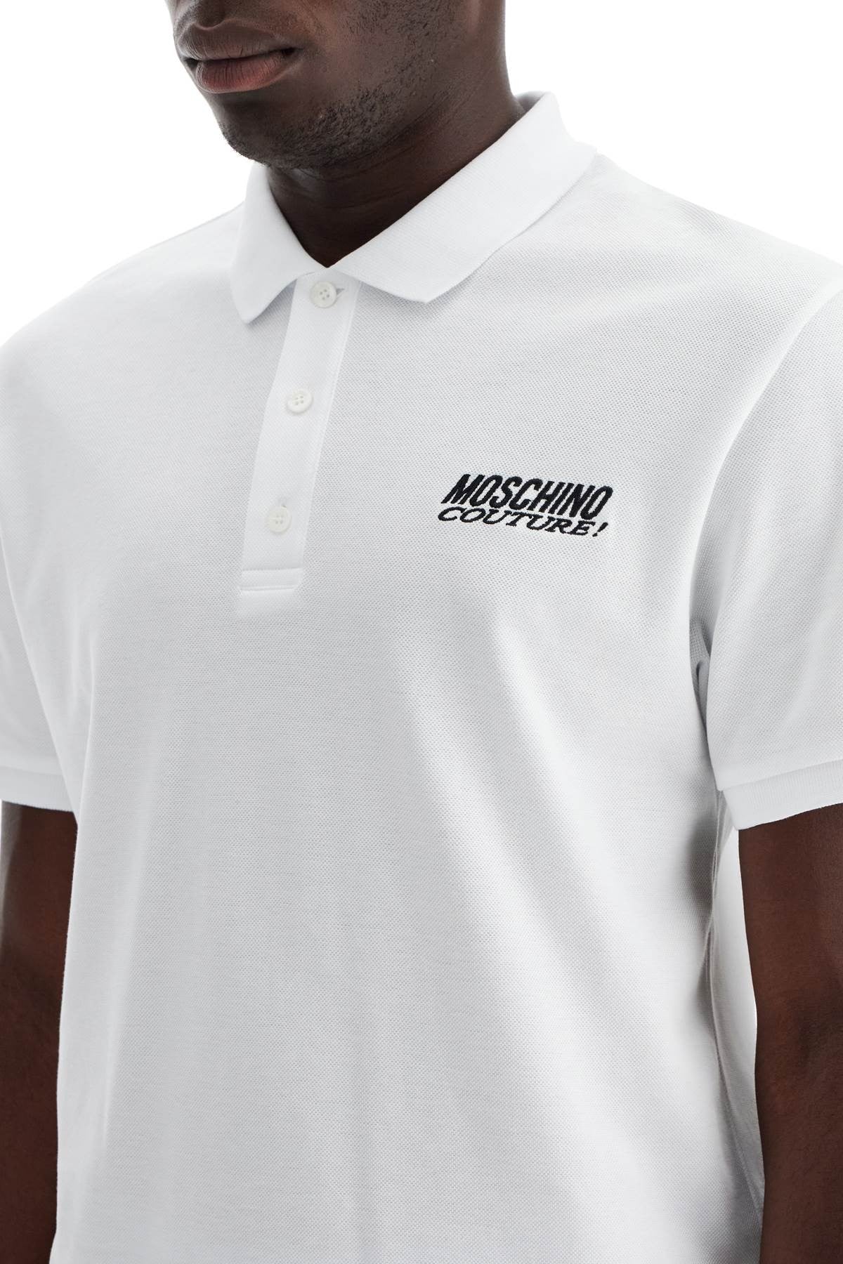 polo shirt with embroidered logo
