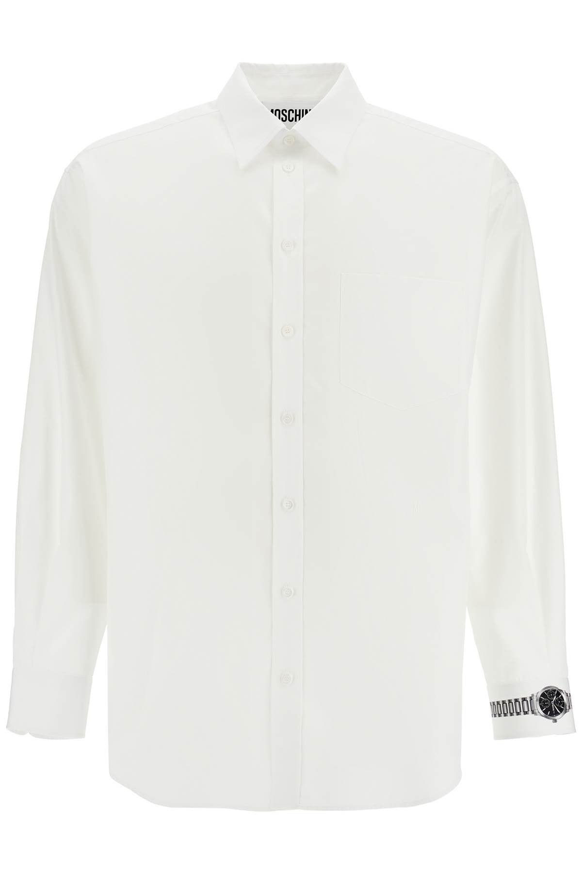 printed cuff shirt with unique