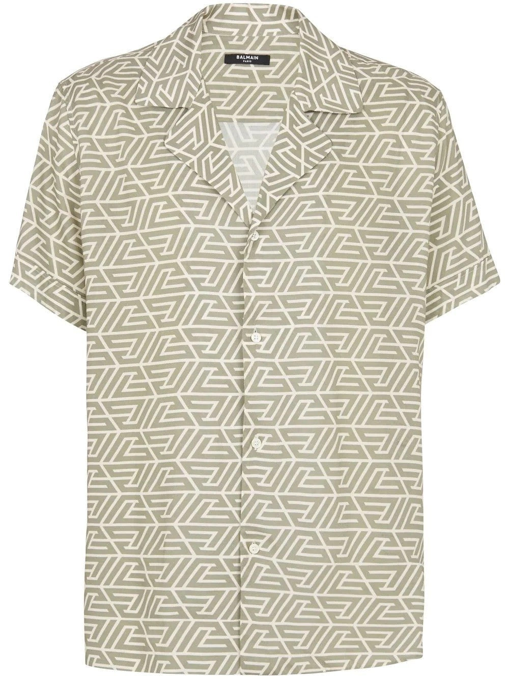 Pyramid Monogram Pyjama Shirt