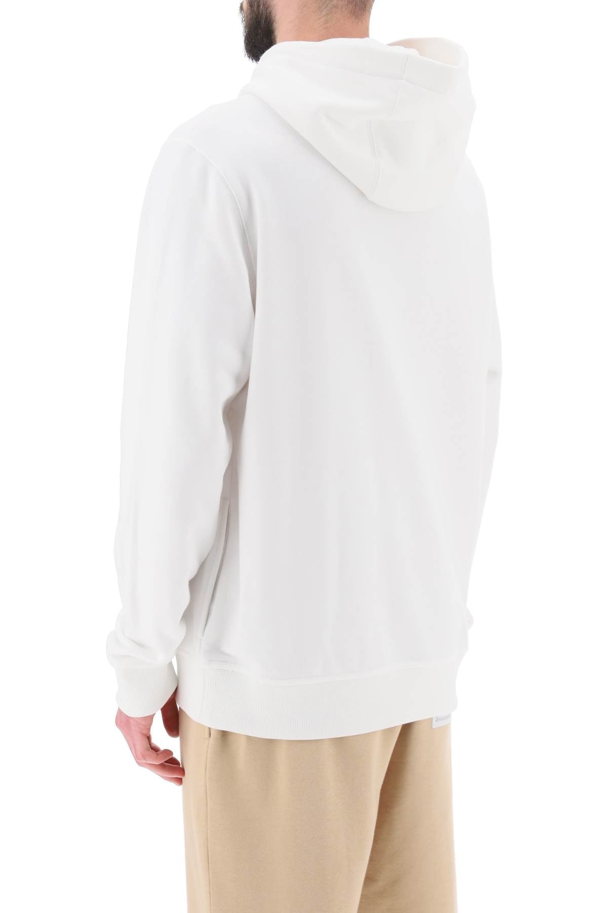 'raynerbridge' hoodie with ekd logo in terry cloth