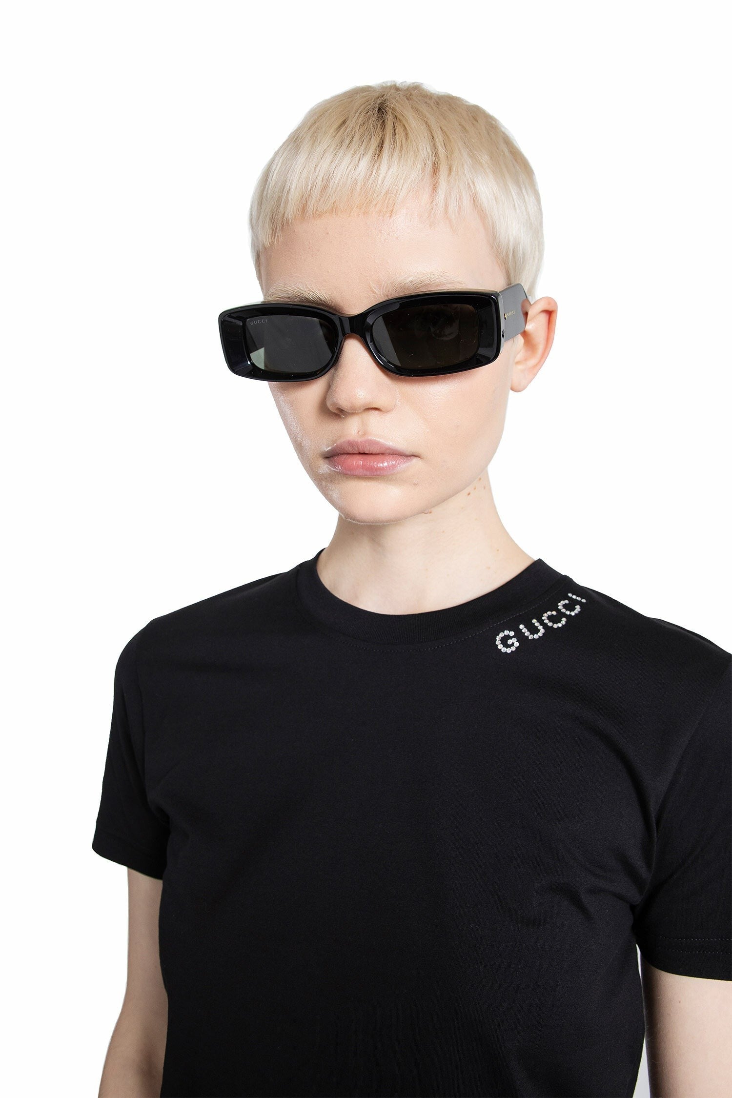 Rectangular Acetate Sunglasses