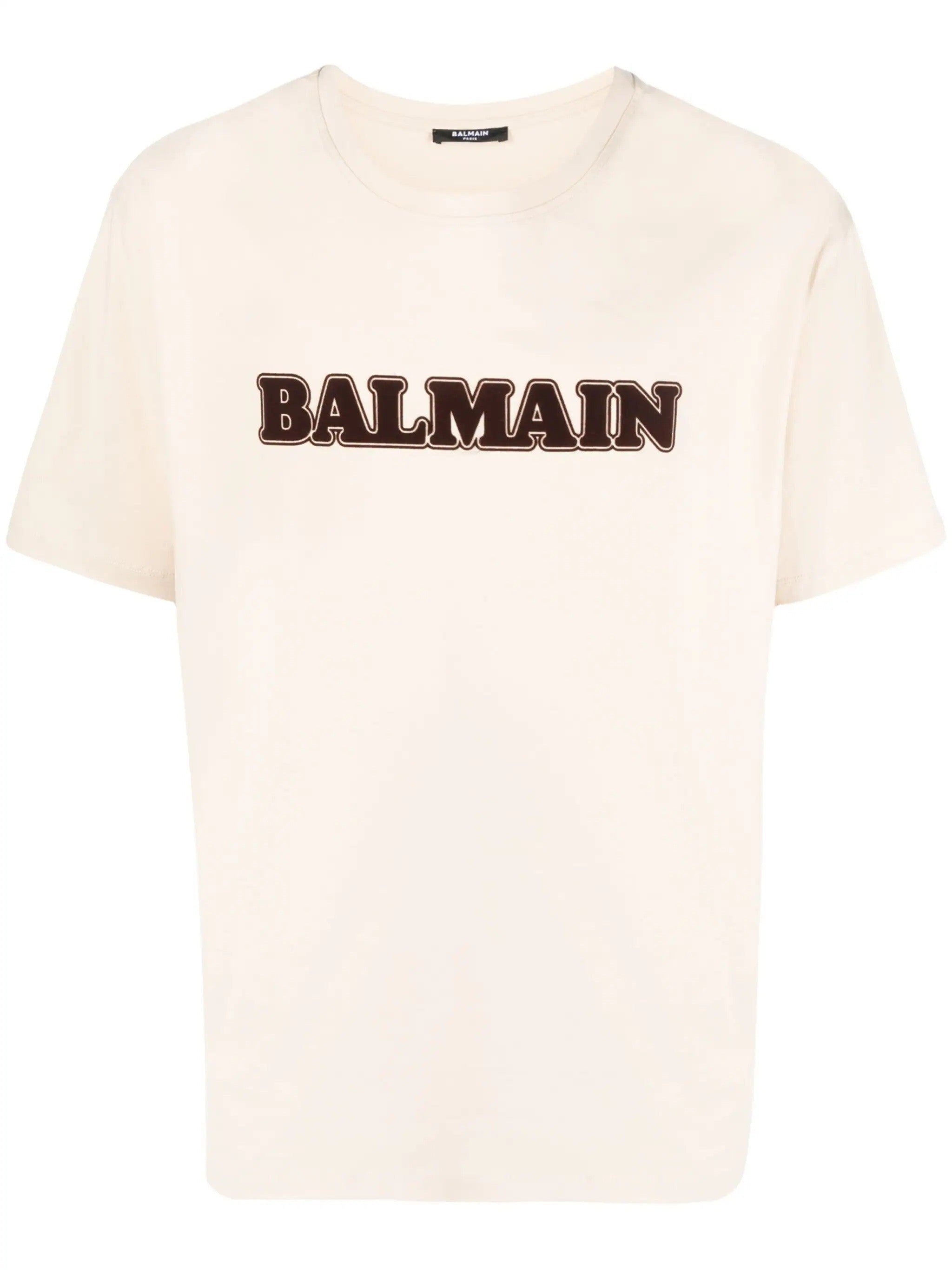 Retro Balmain Flock T-Shirt