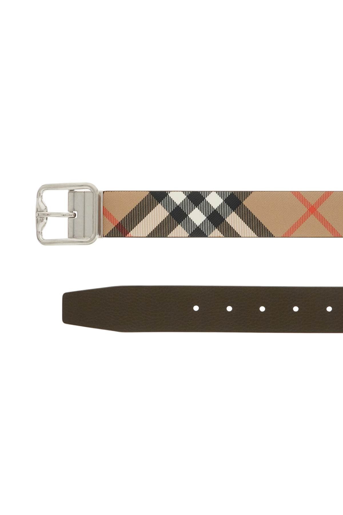 reversible b buckle check belt