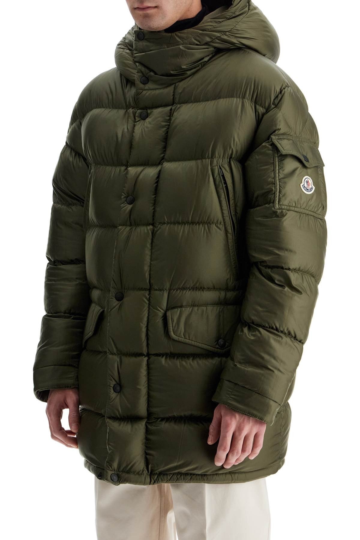 Reversible Long Down Jacket Pref