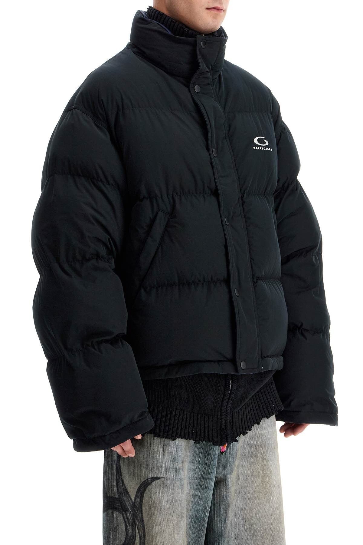 Reversible Loop Sports Icon Down Jacket