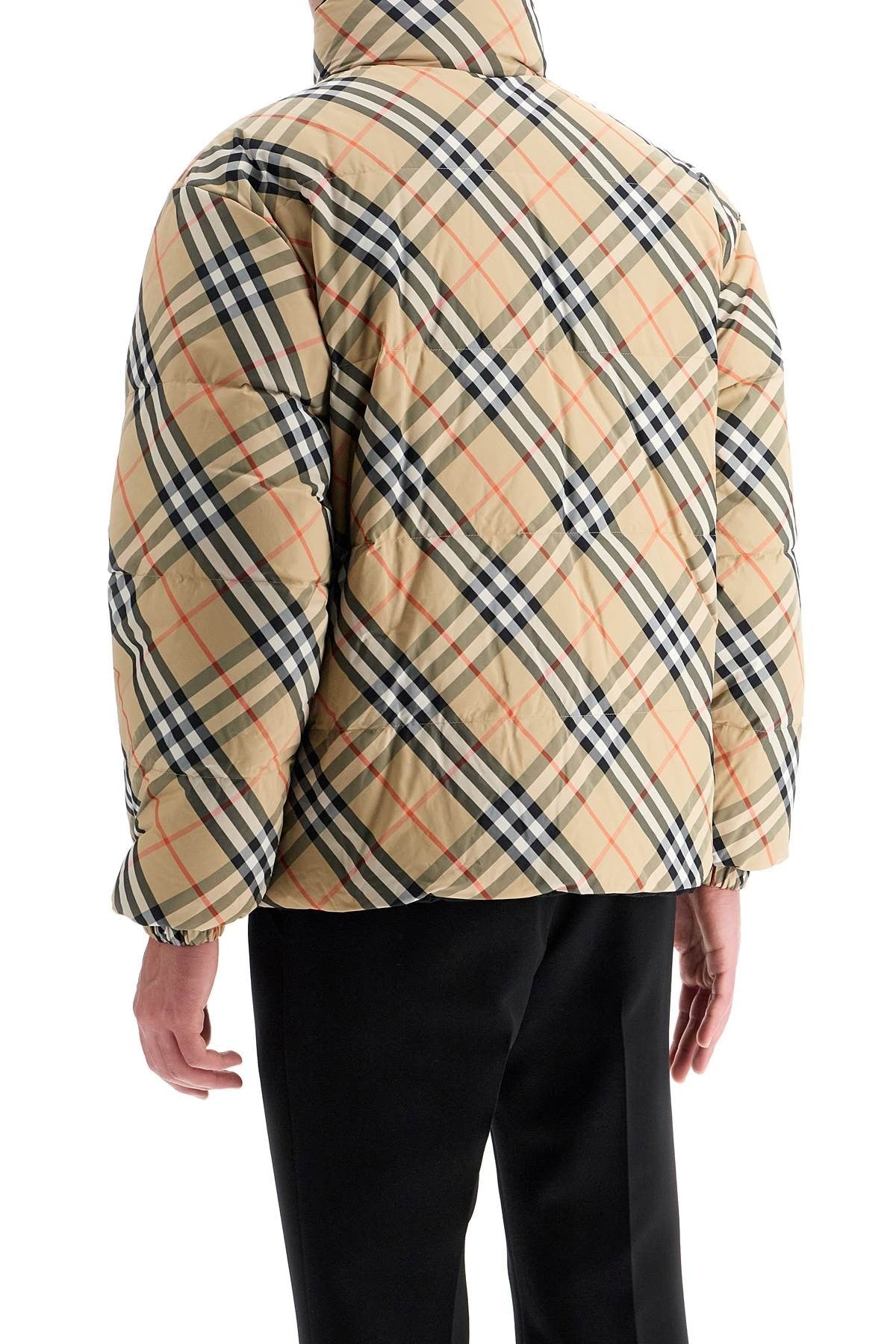 reversible nylon down jacket