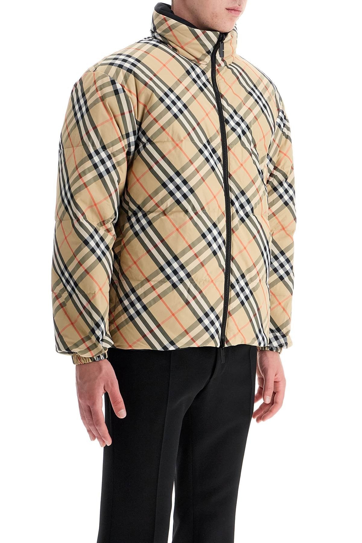 reversible nylon down jacket