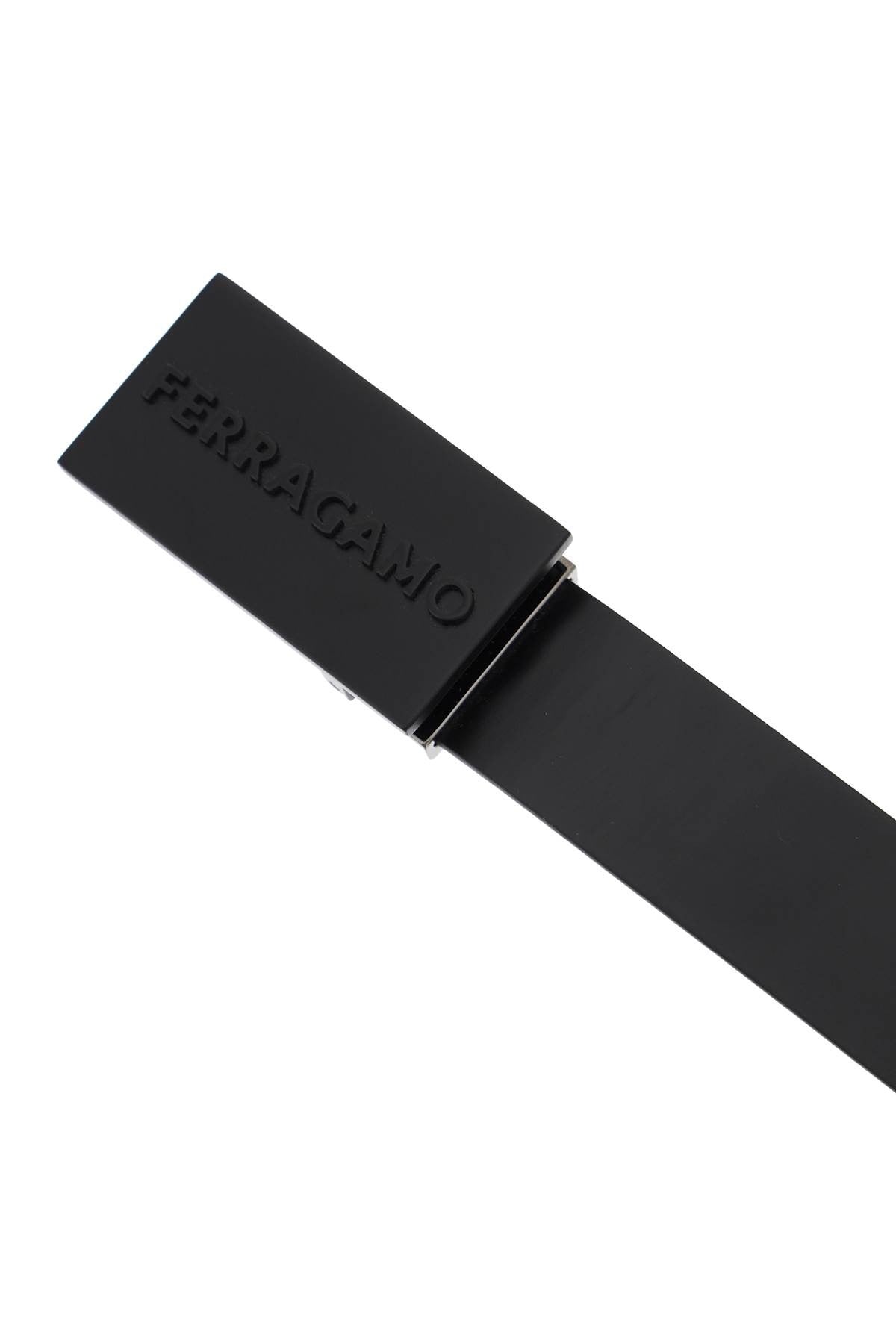 Reversible Plate Buckle Belt