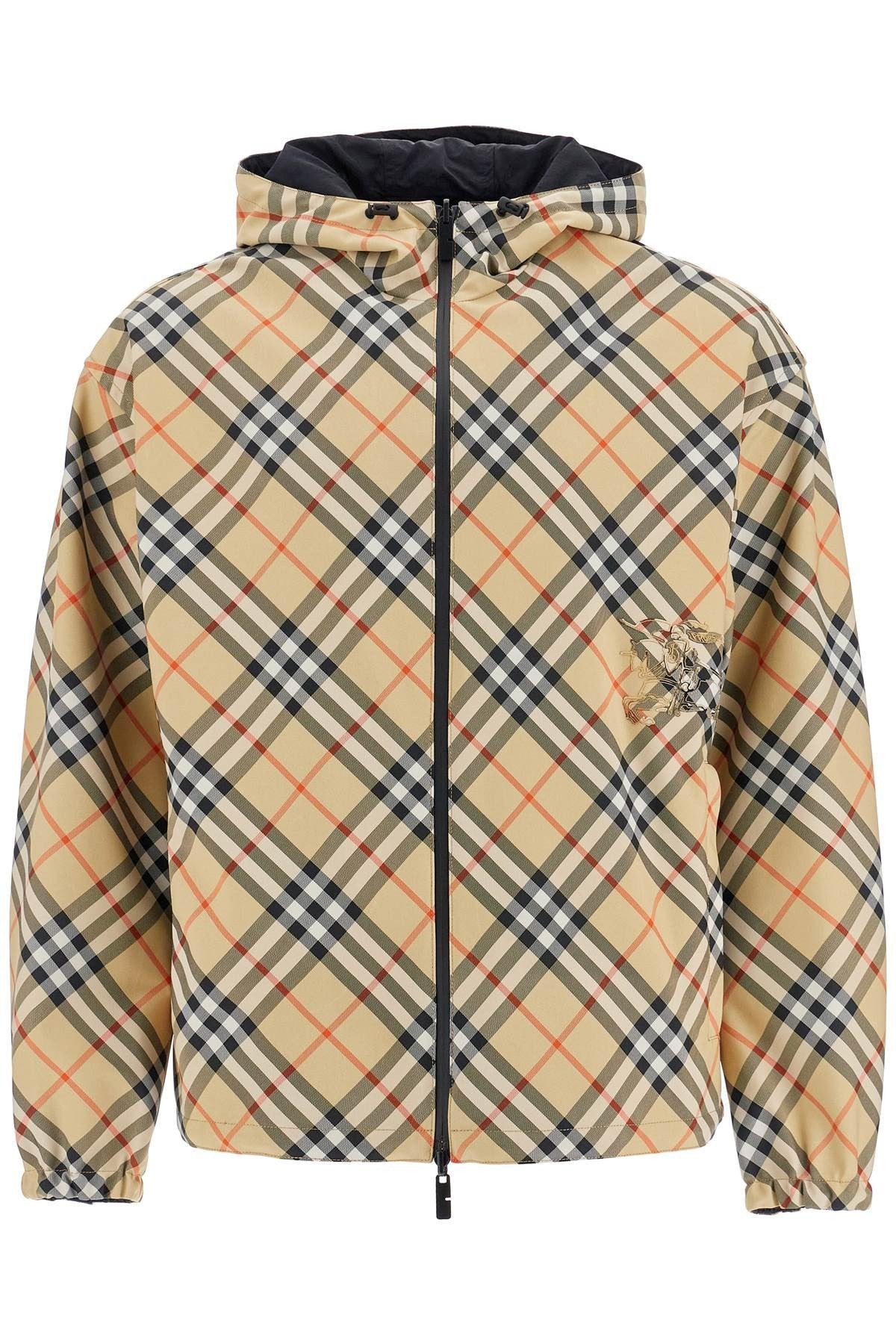 reversible trafford check jacket