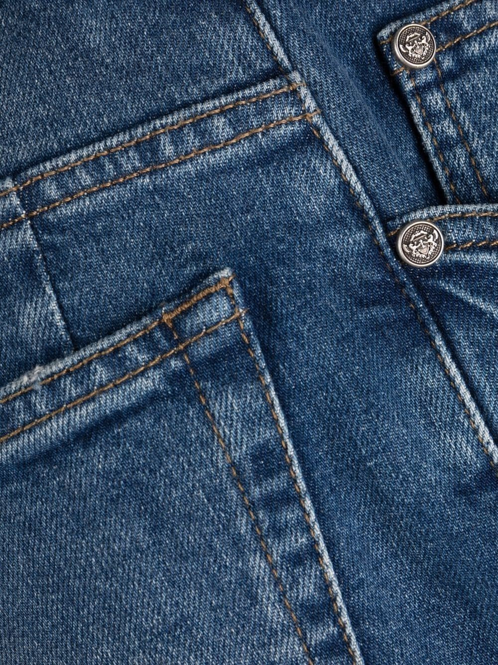 Ribbed Slim Jeans
