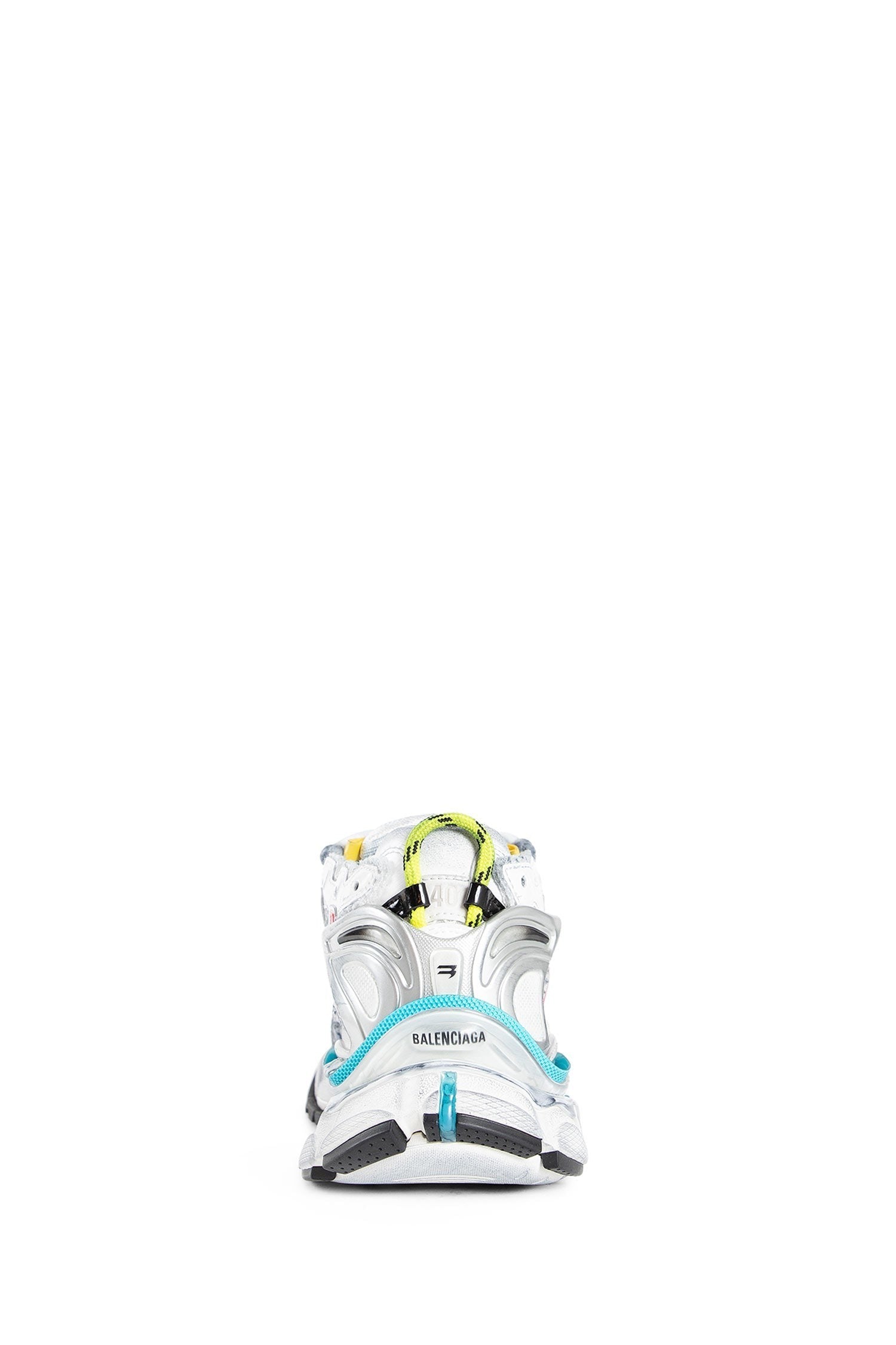 Runner Sneakers In Mesh And Nylon