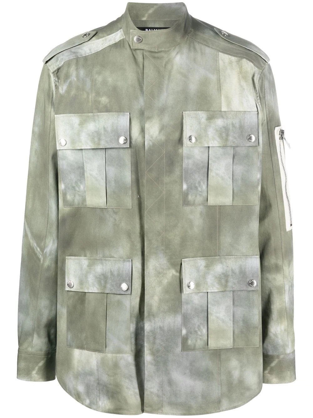 Saharan Tie & Dye Twill Jacket
