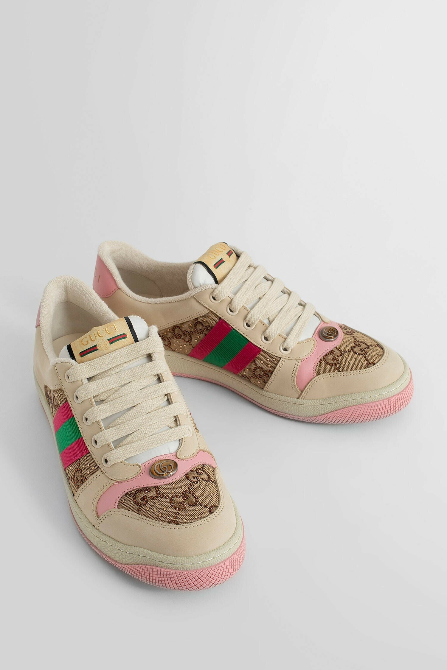 screener sneakers with crystals