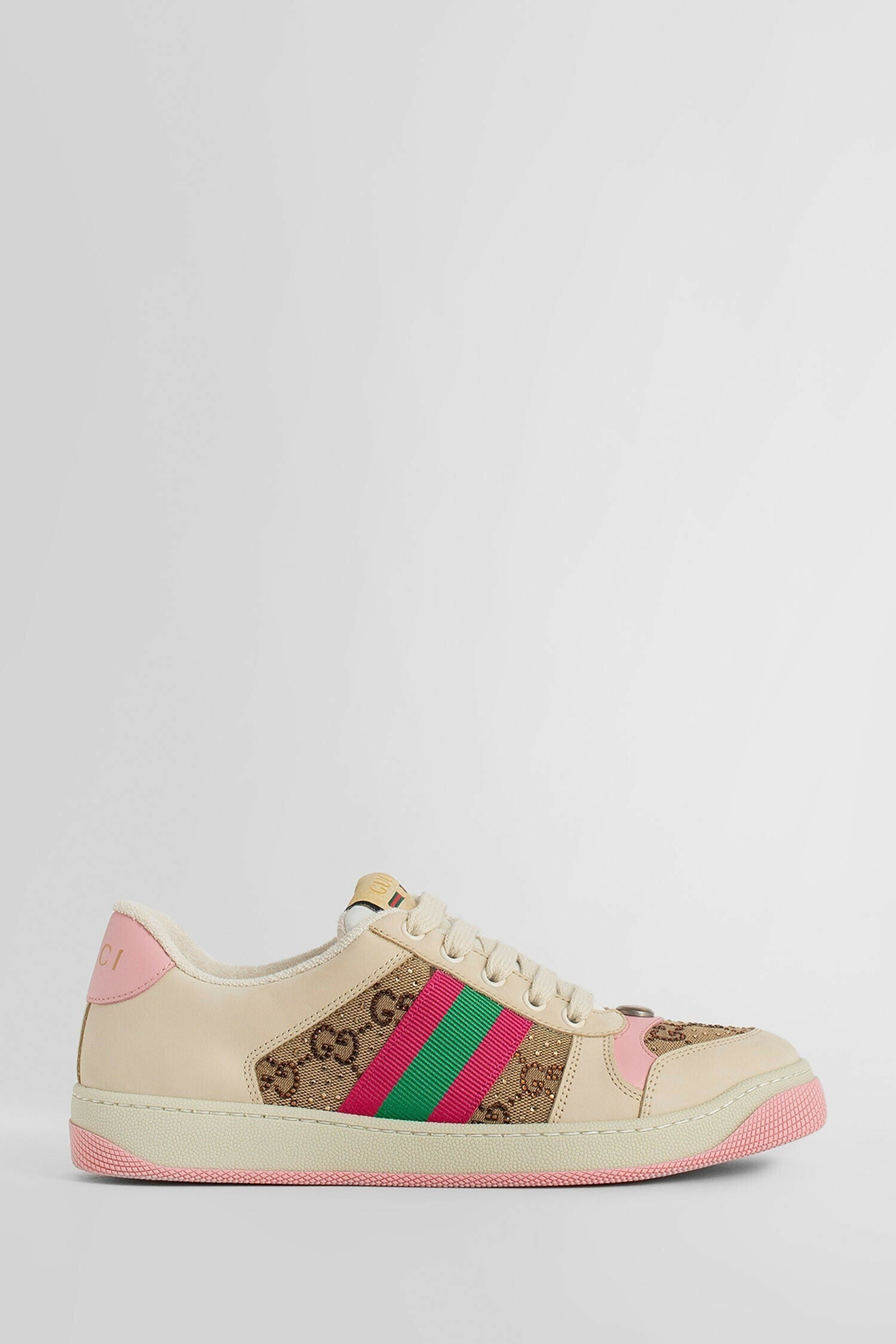 screener sneakers with crystals