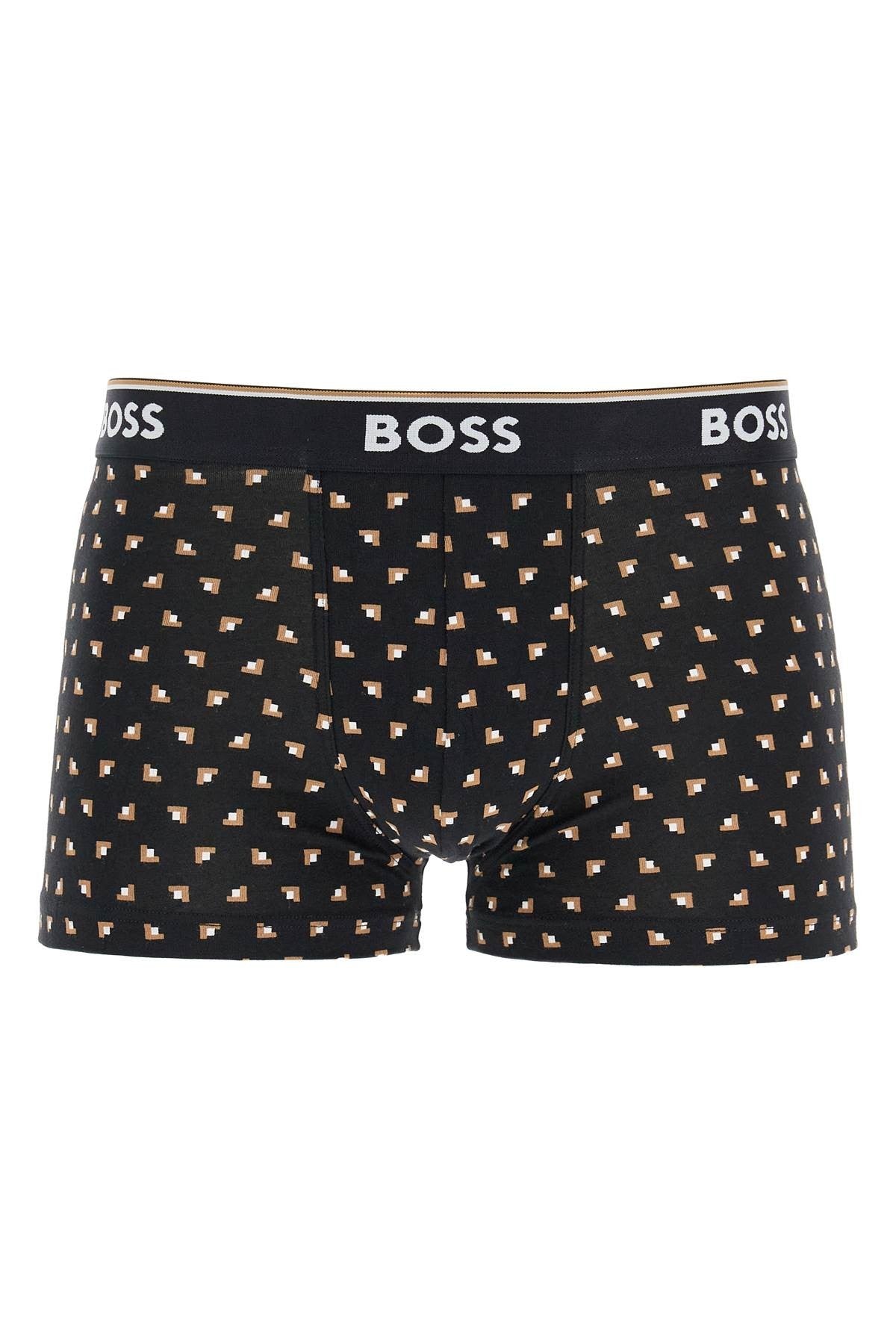 set 3 boxer slim fit in cotone elasticizzato colori assortiti