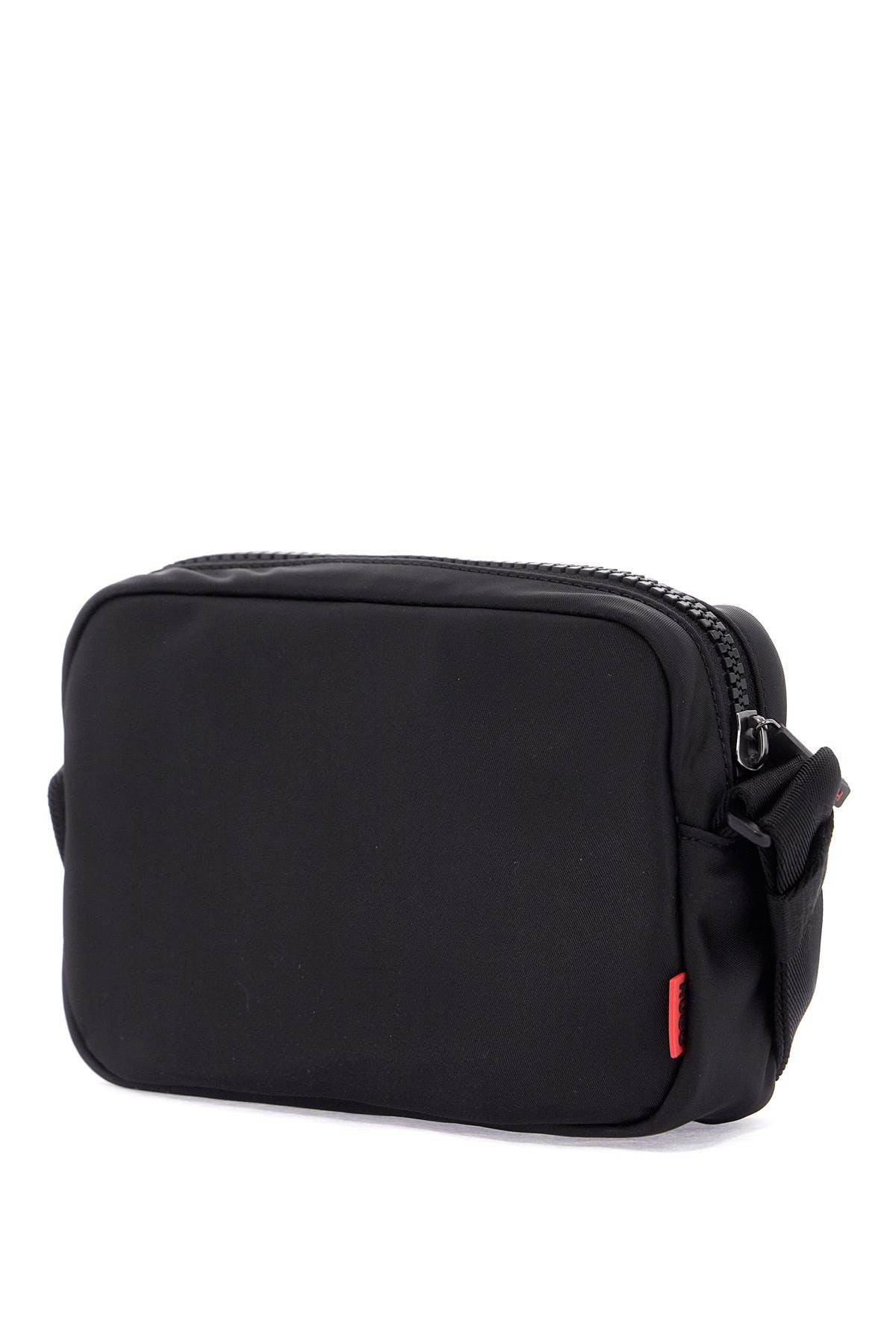 shoulder bag handwritten2.0_ew c black with zip and adjustable handle