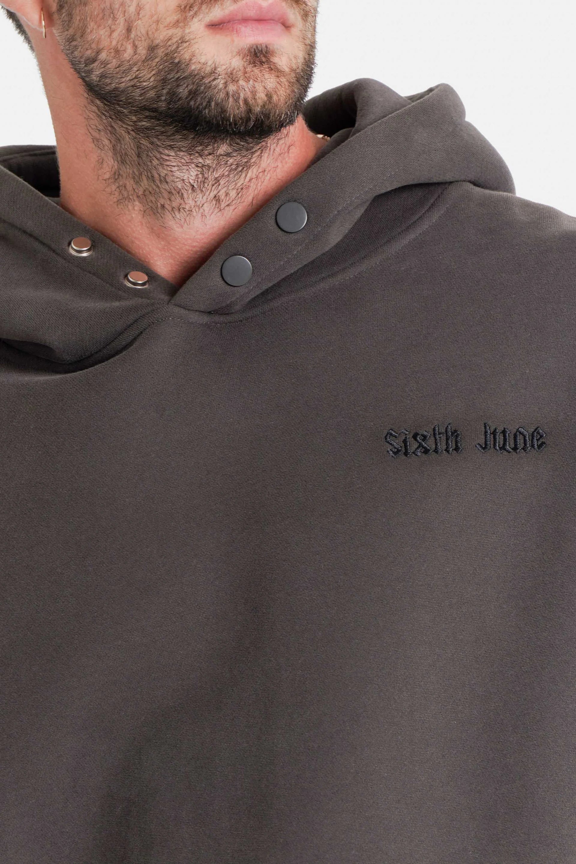 Sixth June THE FEAR embroidery hoodie