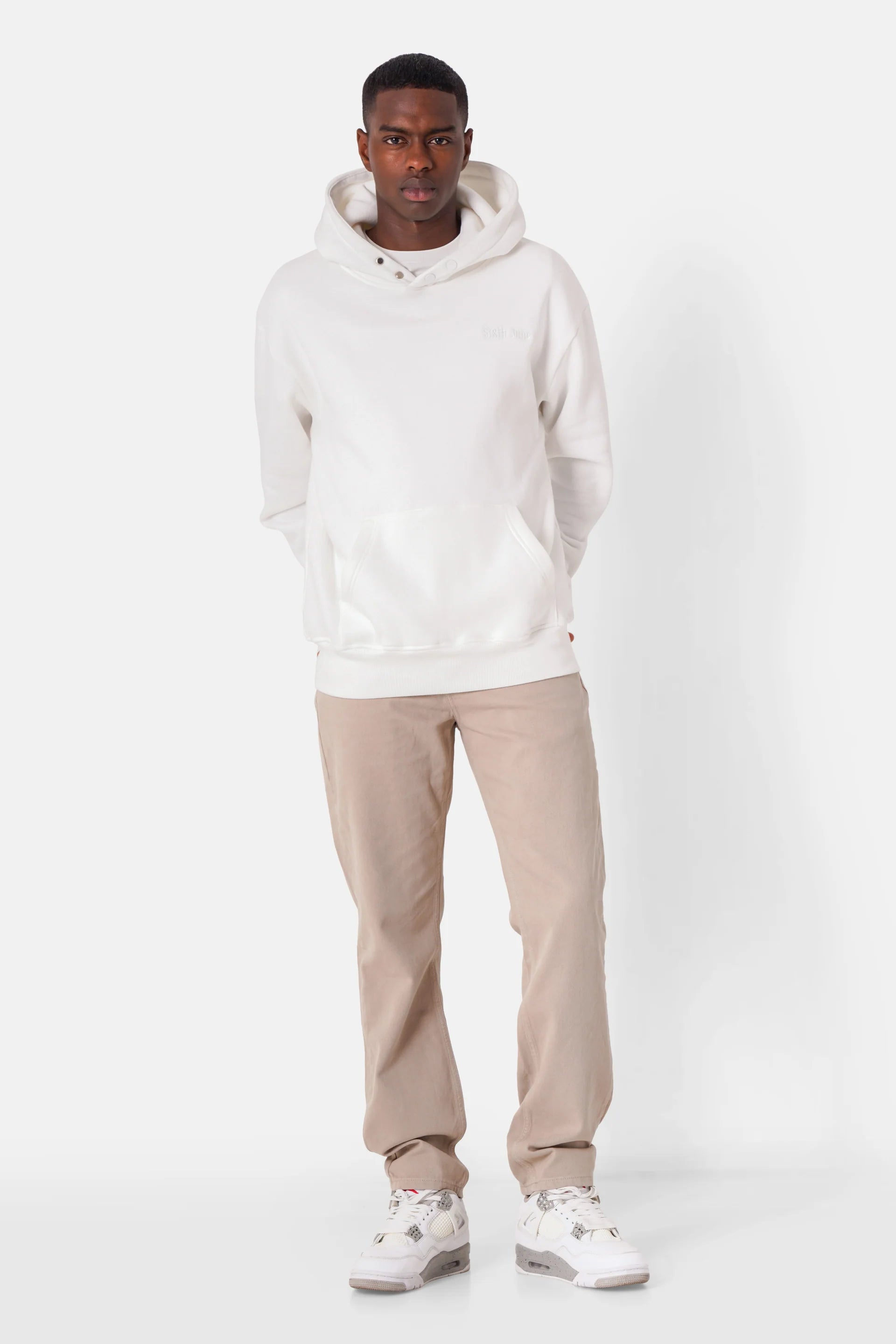 Sixth June THE FEAR embroidery hoodie