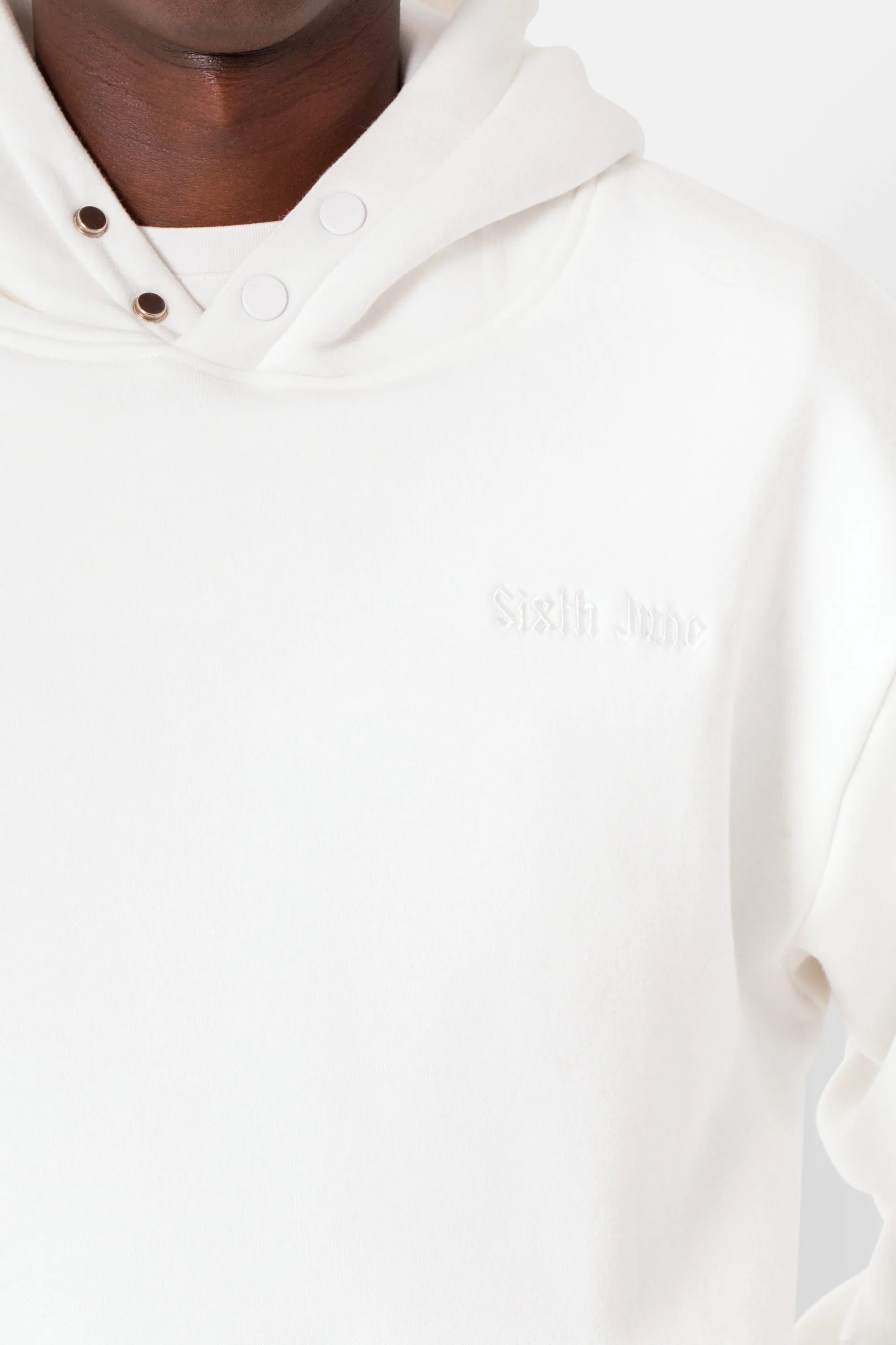 Sixth June THE FEAR embroidery hoodie