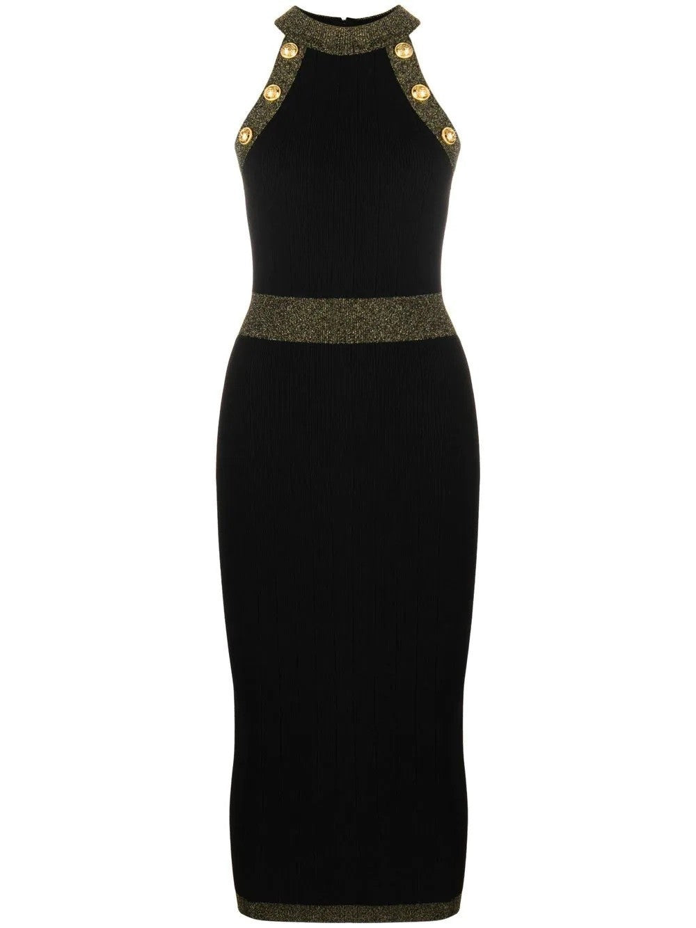 Sleeveless Golden Edge Dress