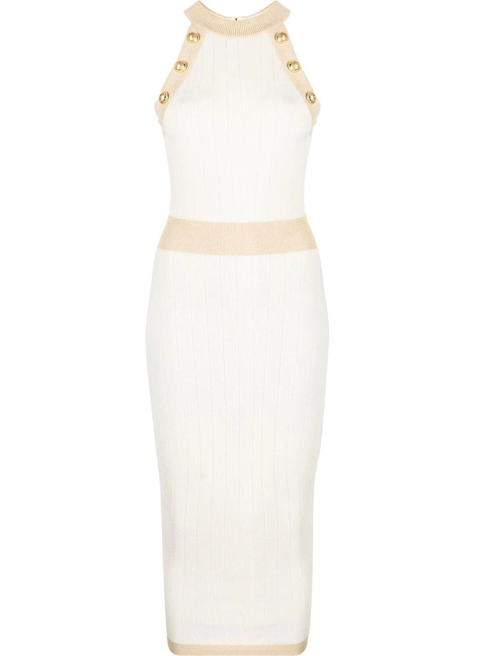 Sleeveless Golden Edge Dress