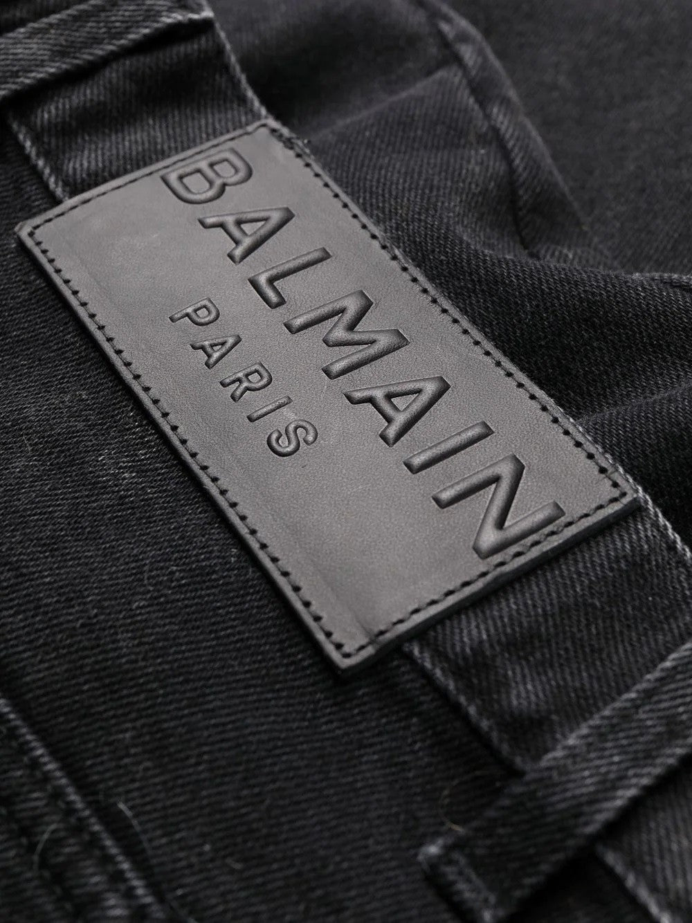 Slim Acid Wash Denim Pants
