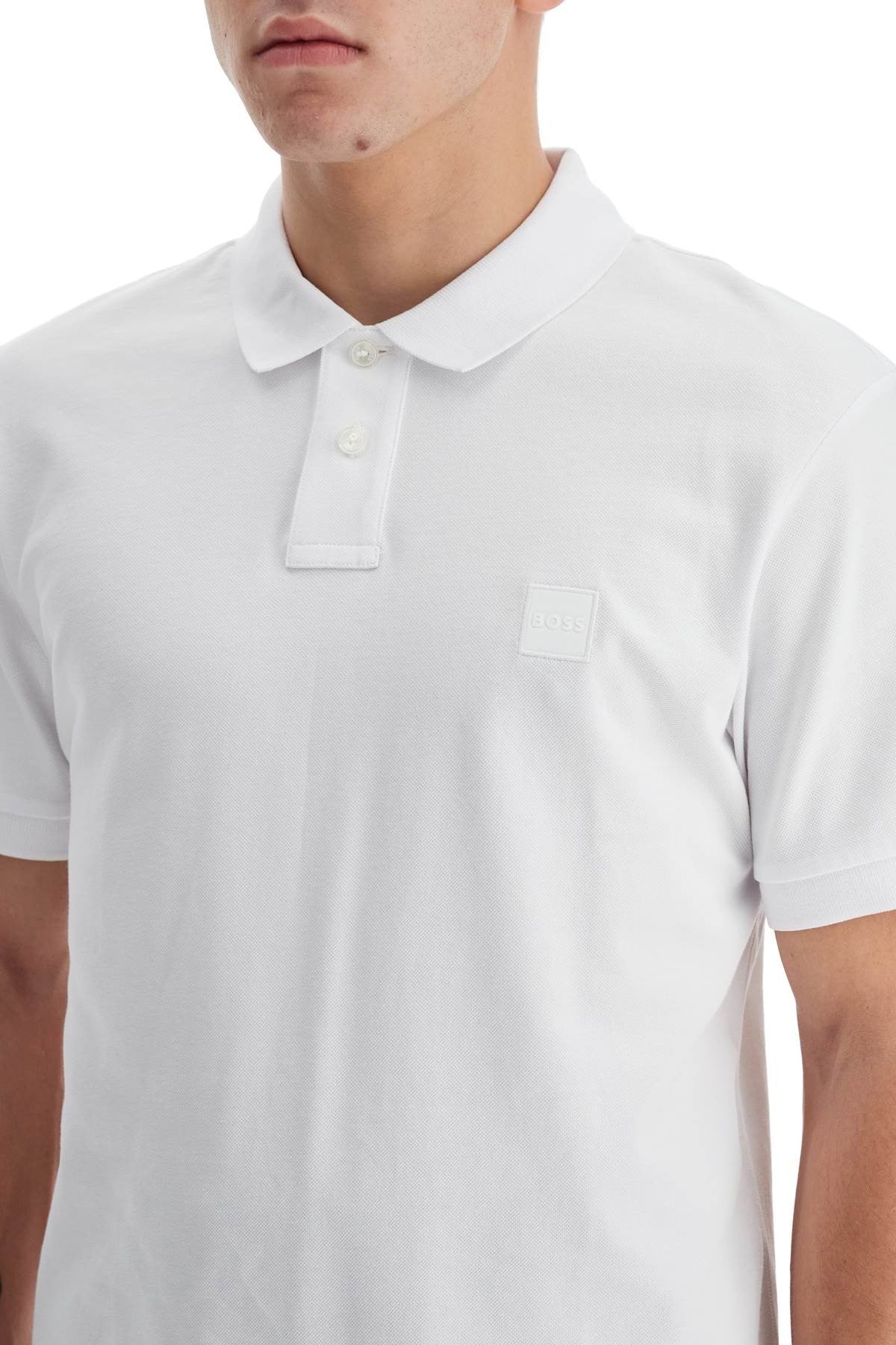 slim fit passenger polo shirt
