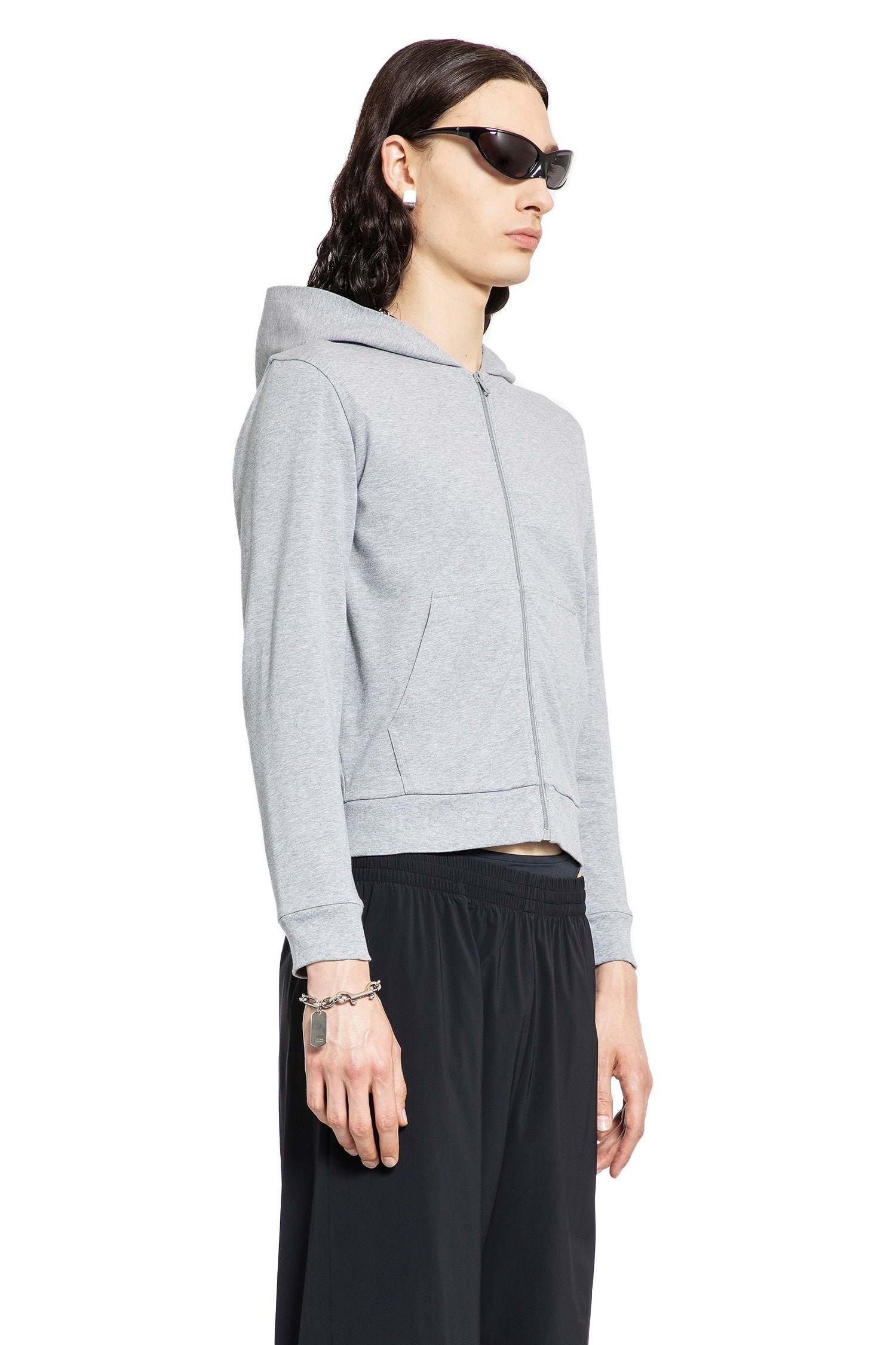 Slim Fit Zip-Up Hoodie